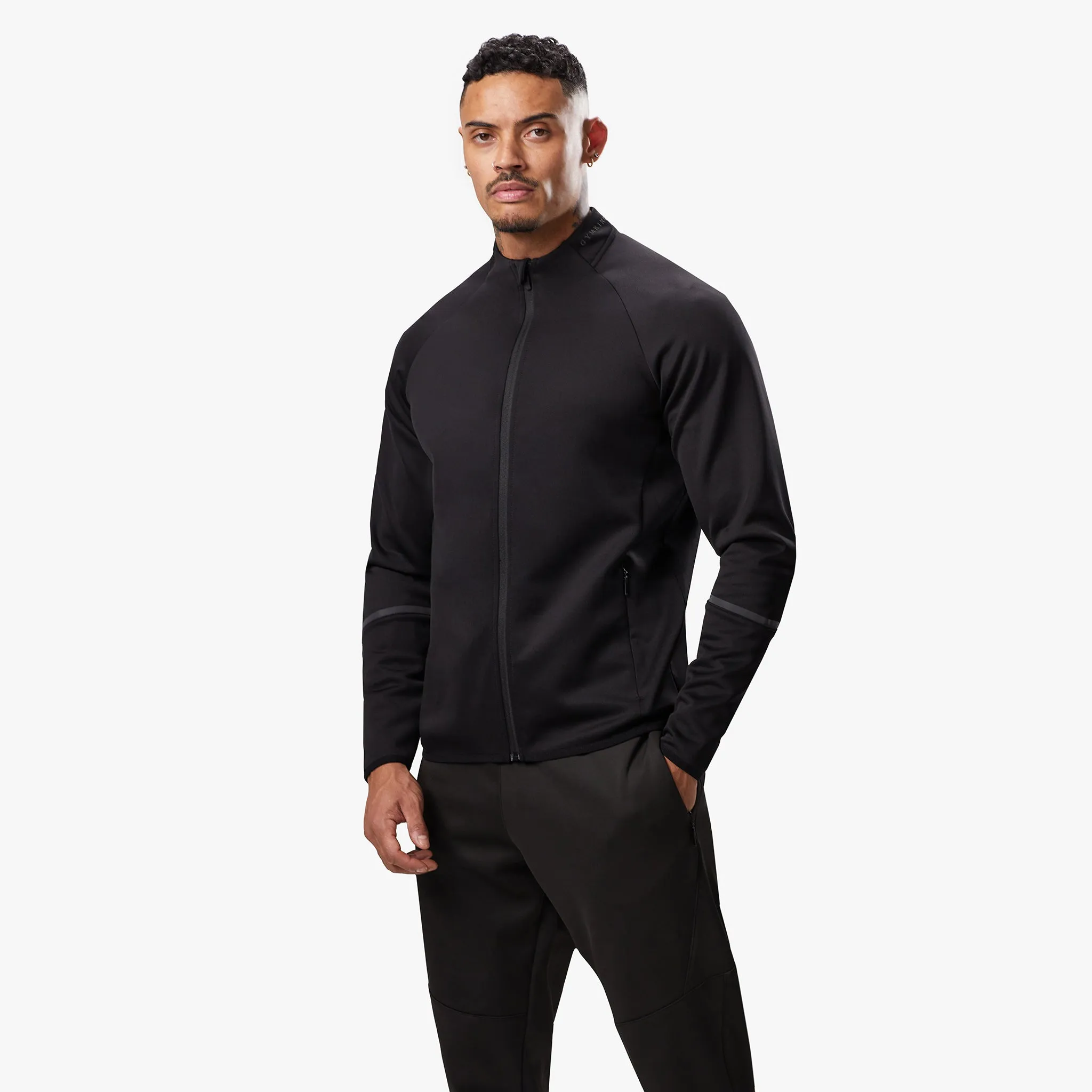 Gym King Alpha Poly Bomber Jacket - Black sold by The Gym King product image thumbnail 2