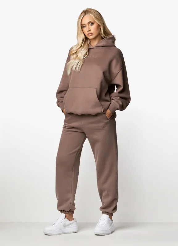 Gym King Luxe Tracksuit - Praline sold by The Gym King