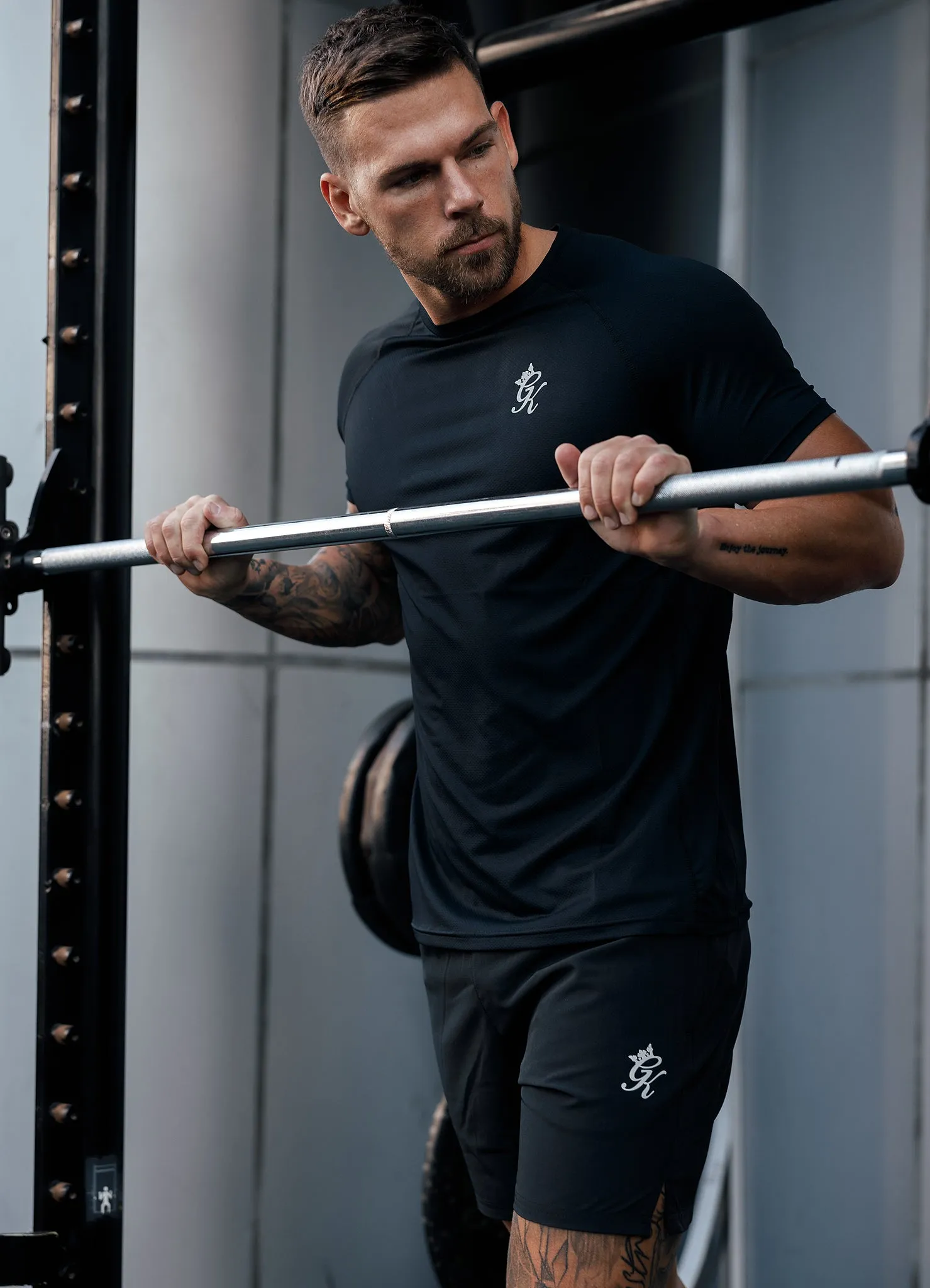 Gym King Energy Tee - Black sold by The Gym King