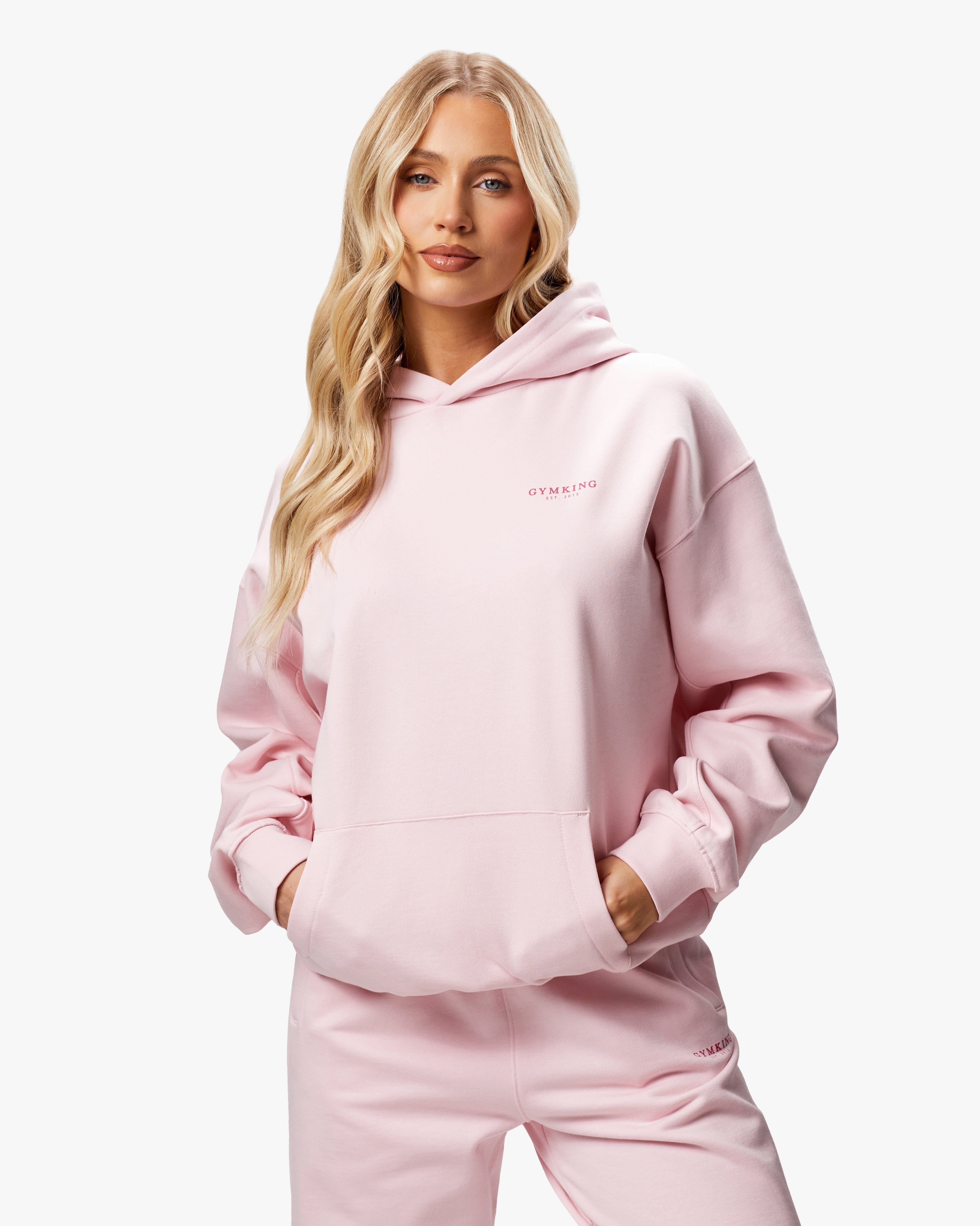 Gym King Established Tracksuit - Candyfloss Pink sold by The Gym King product image thumbnail 4