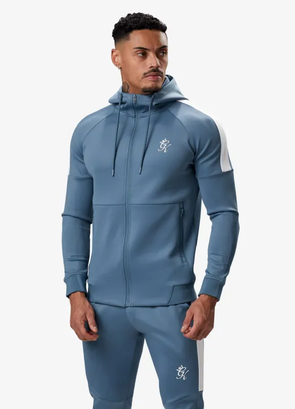 Gym King Core Plus Poly FZ Hood - Smoke Blue sold by The Gym King
