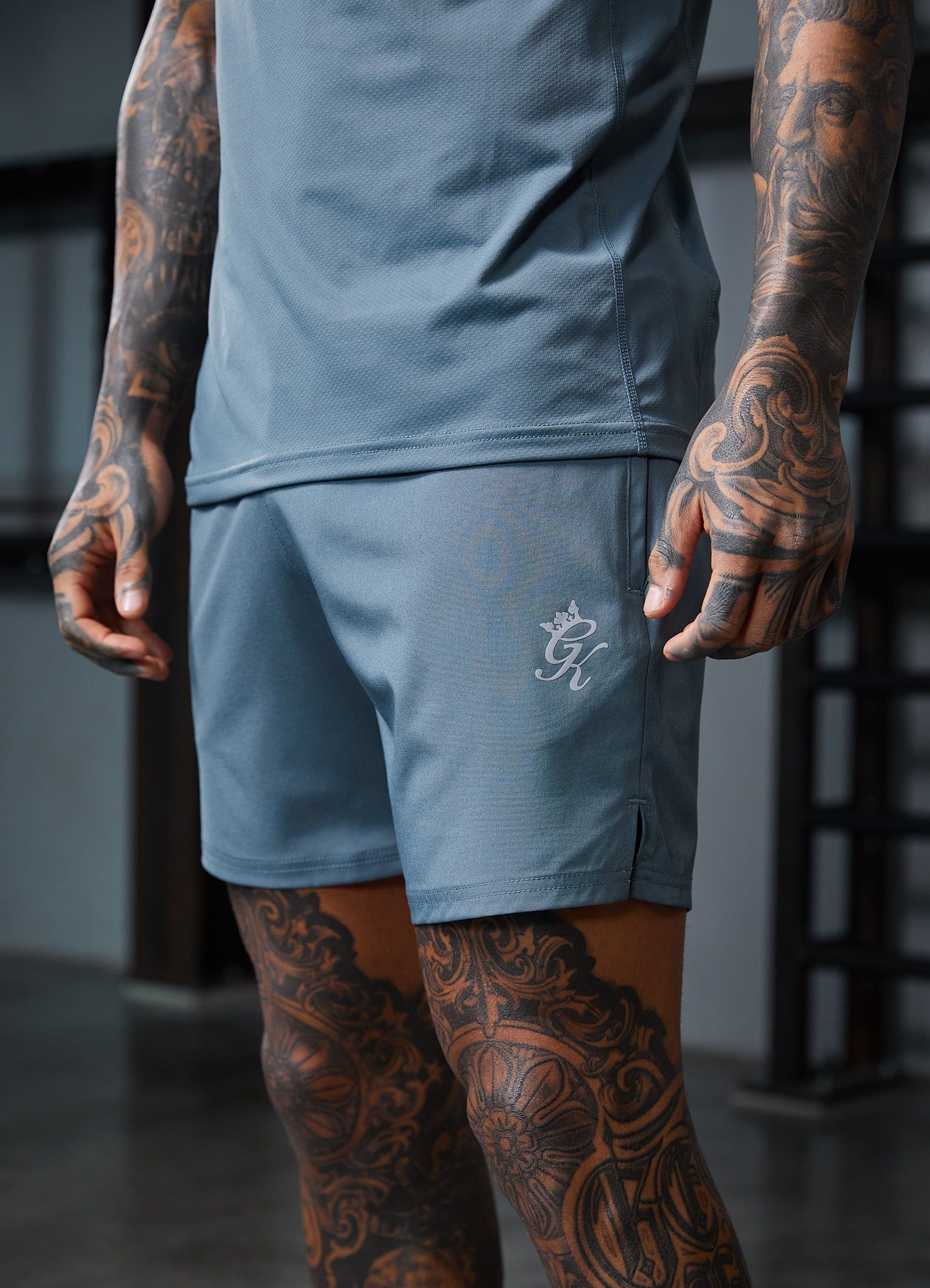 Gym King Energy Short - Petrol Blue sold by The Gym King