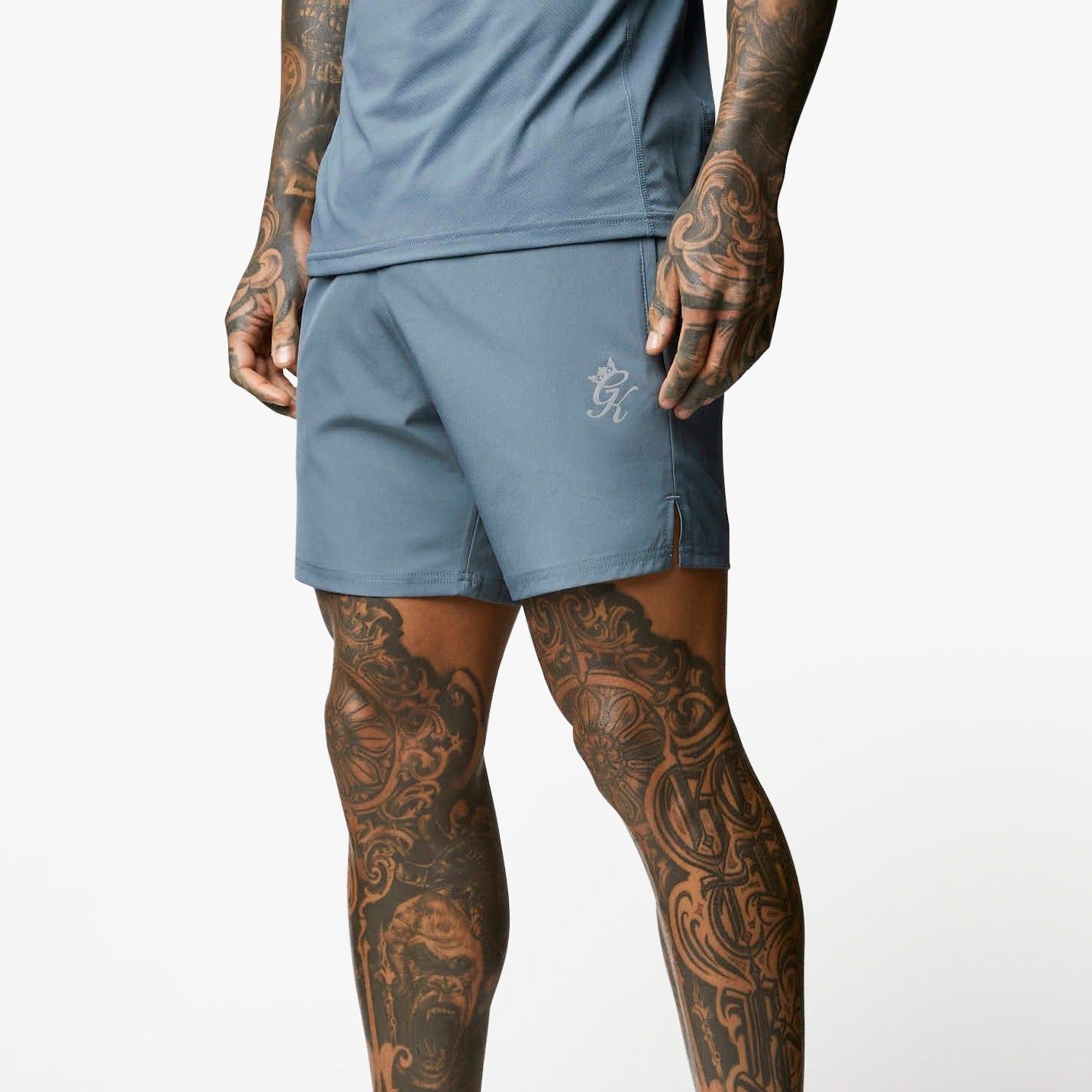 Gym King Energy Short - Petrol Blue sold by The Gym King product image thumbnail 2