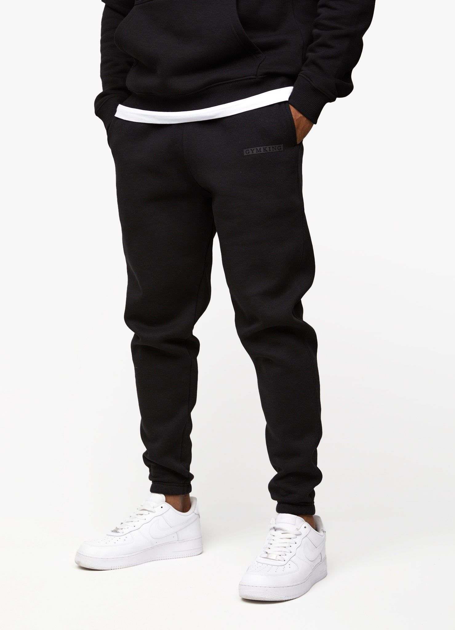 Gym King Box Logo Tracksuit - Black sold by The Gym King product image thumbnail 5