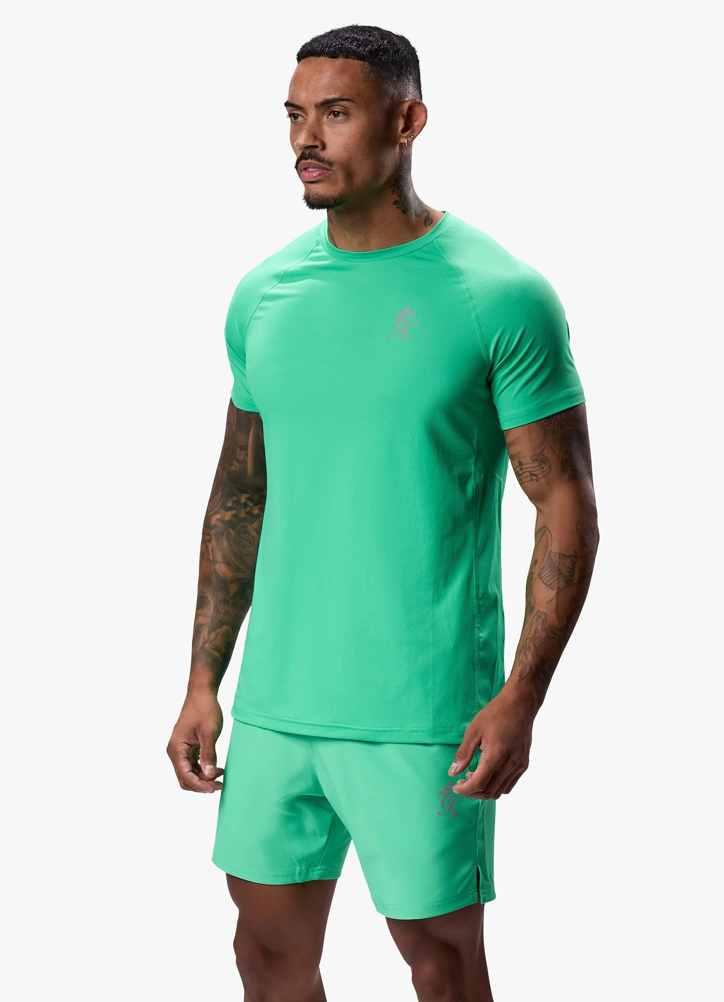 Gym King Energy Tee - Apple Green sold by The Gym King product image thumbnail 3