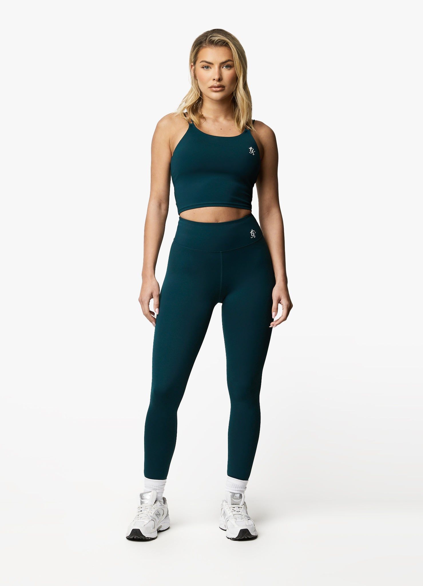 Gym King 365 Long Line Tank - Pine Green sold by The Gym King product image thumbnail 9