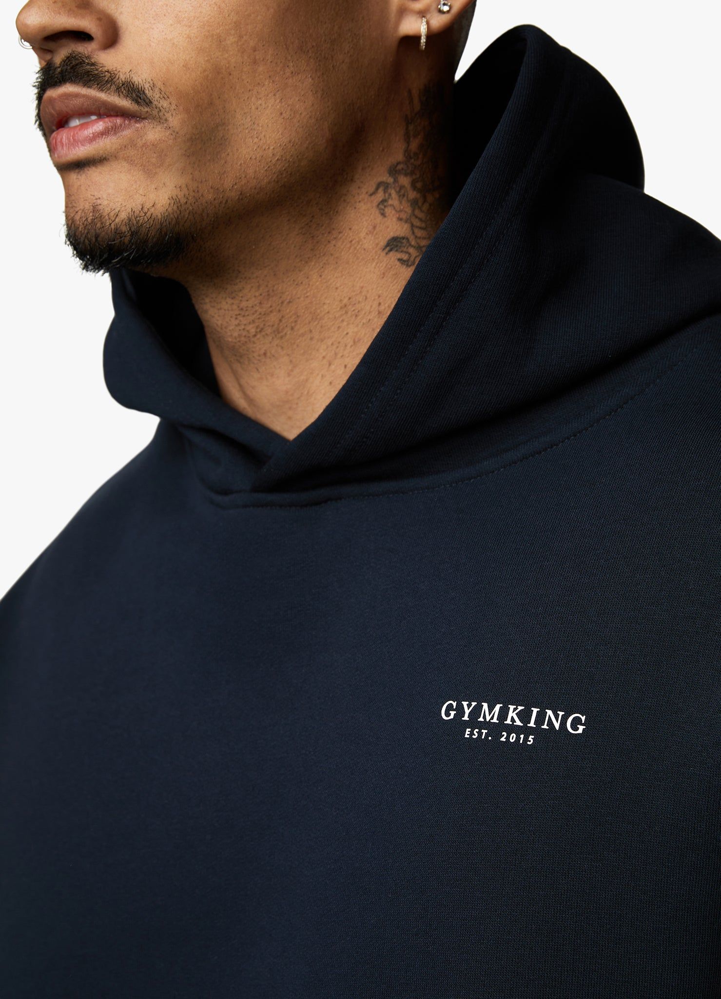 Gym King Established Hood - Navy sold by The Gym King product image thumbnail 4