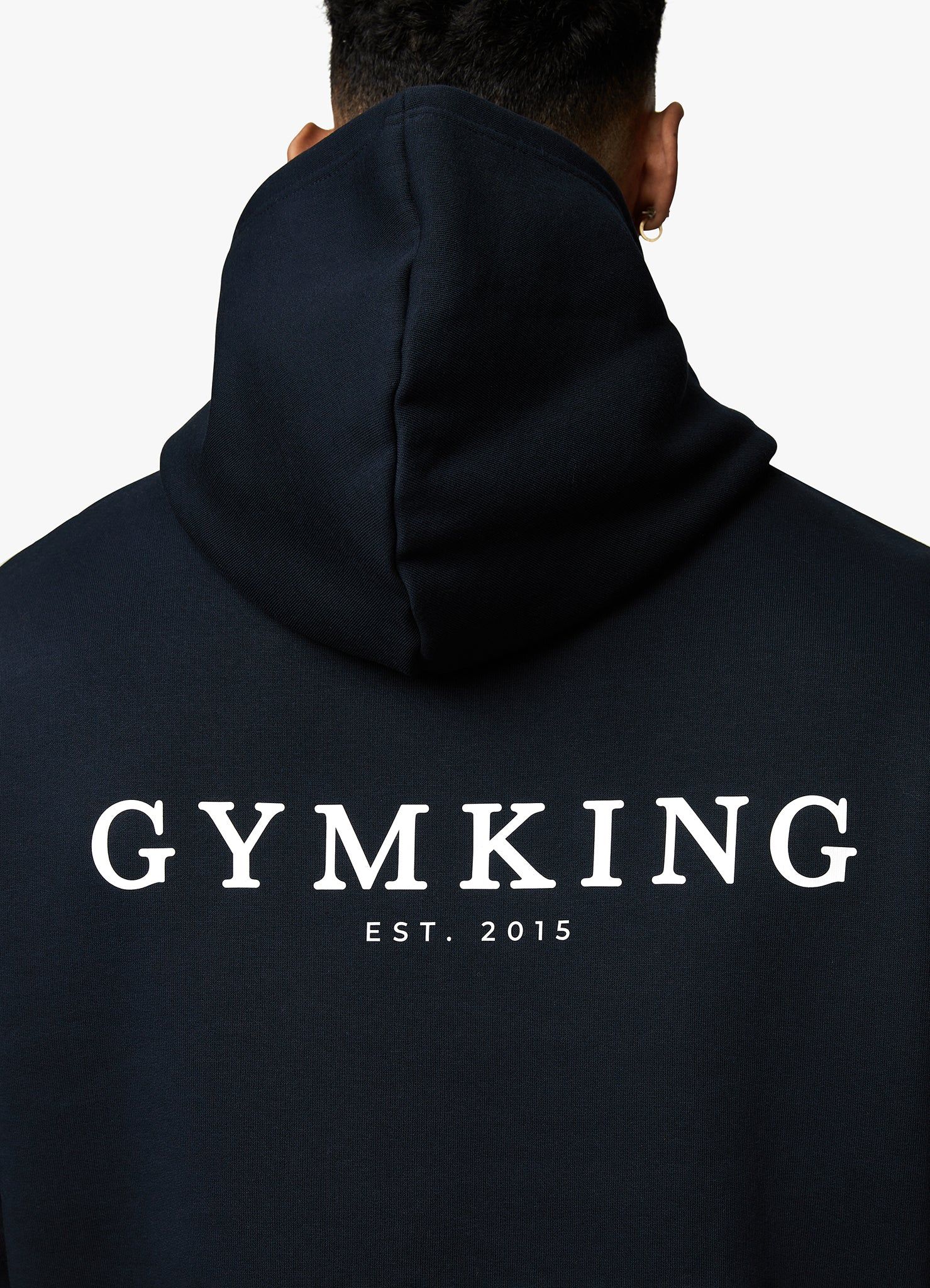 Gym King Established Hood - Navy sold by The Gym King product image thumbnail 5