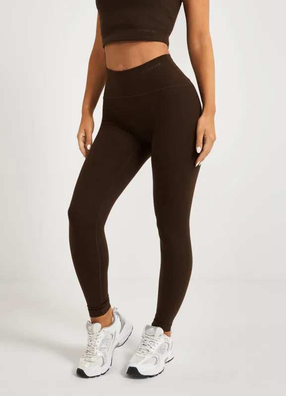 Gym King Peach Luxe Legging - Cocoa Luxe sold by The Gym King