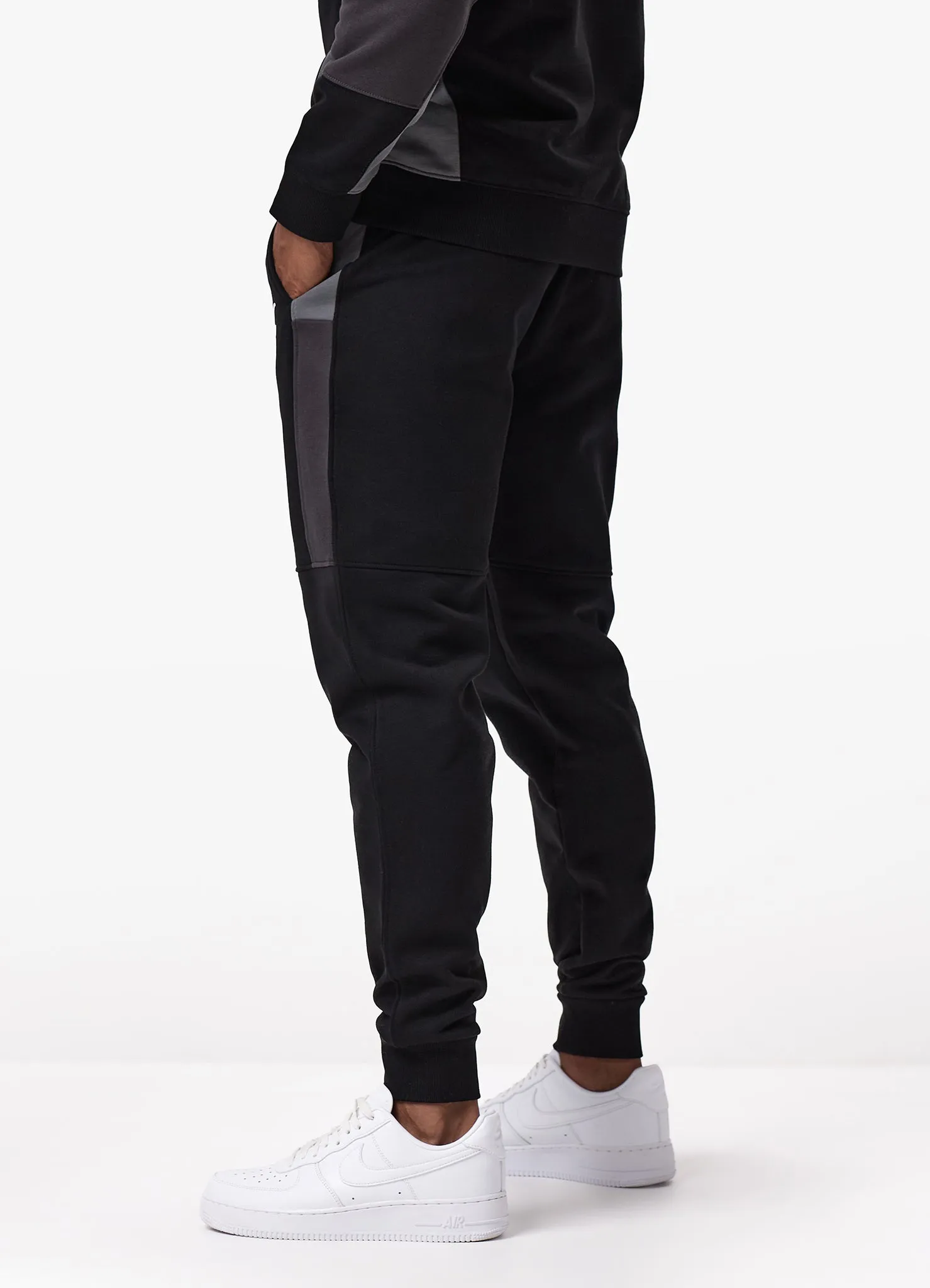 Gym King Minefield Fleece Jogger - Black sold by The Gym King product image thumbnail 3