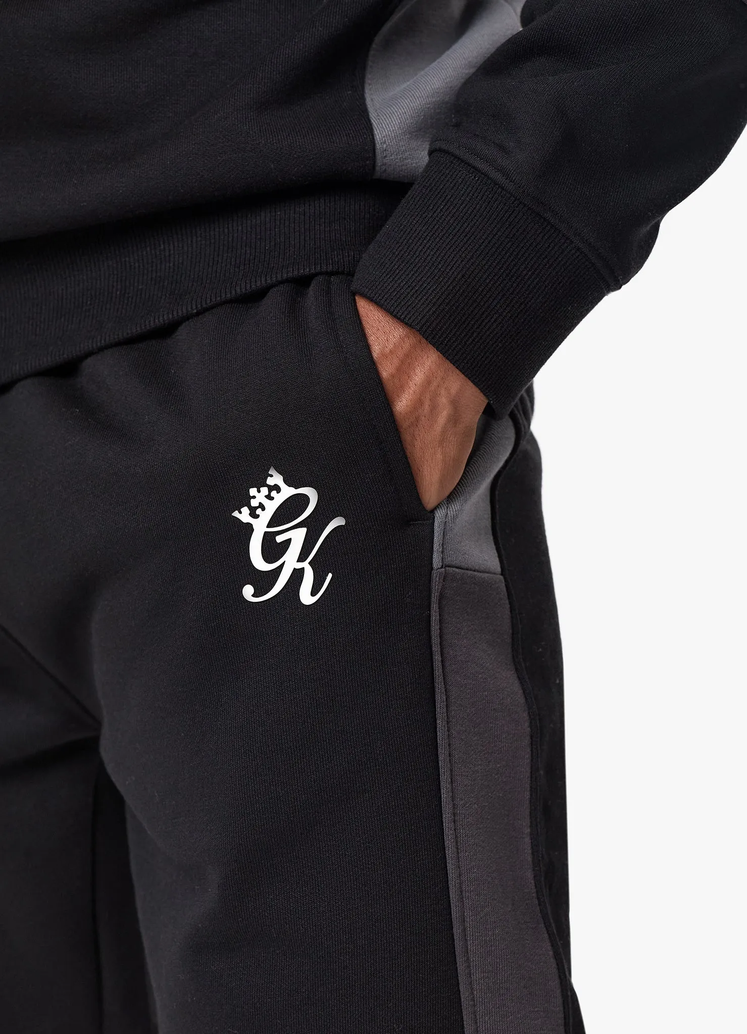 Gym King Minefield Fleece Jogger - Black sold by The Gym King product image thumbnail 4