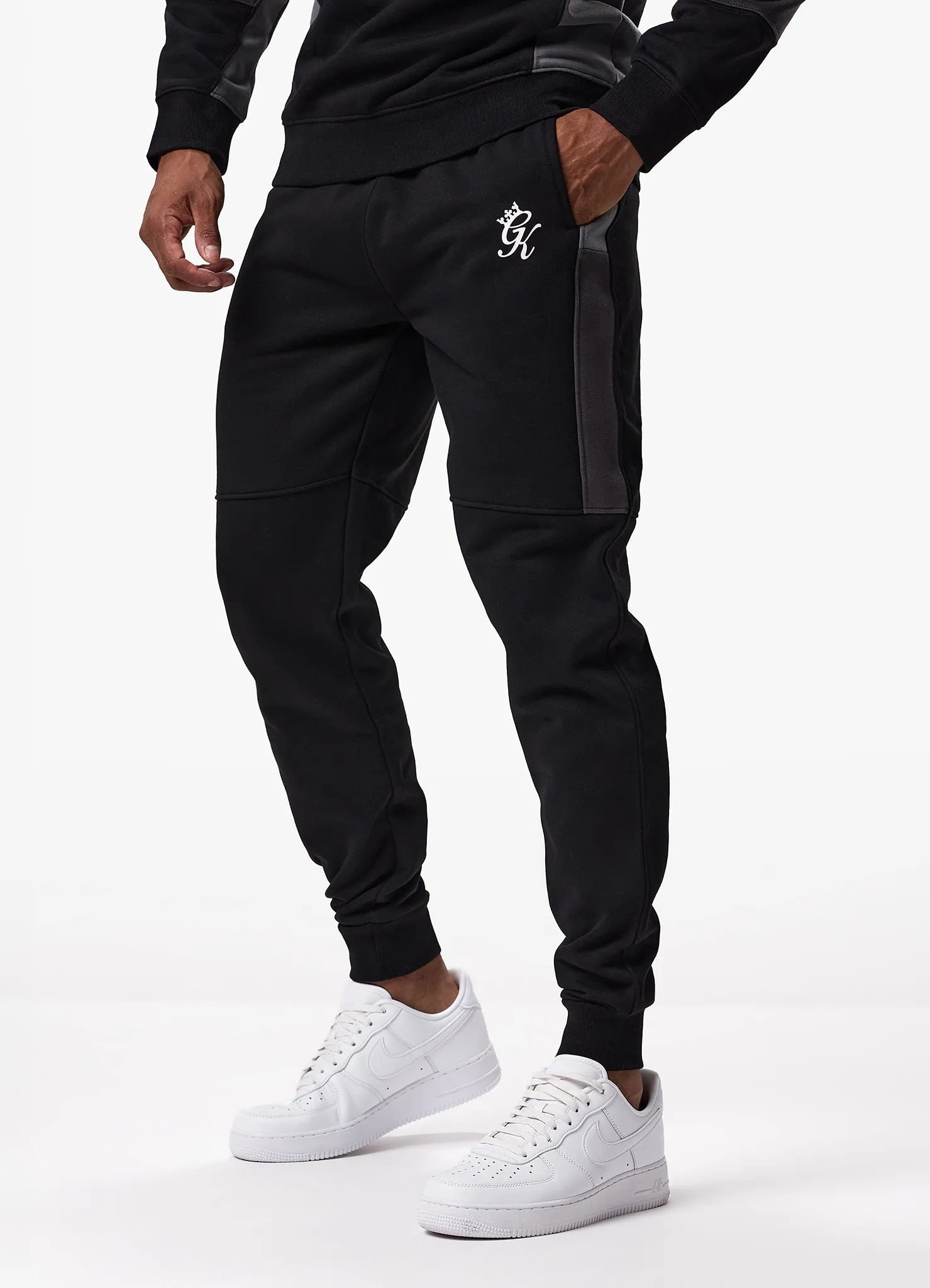 Gym King Minefield Fleece Jogger - Black sold by The Gym King