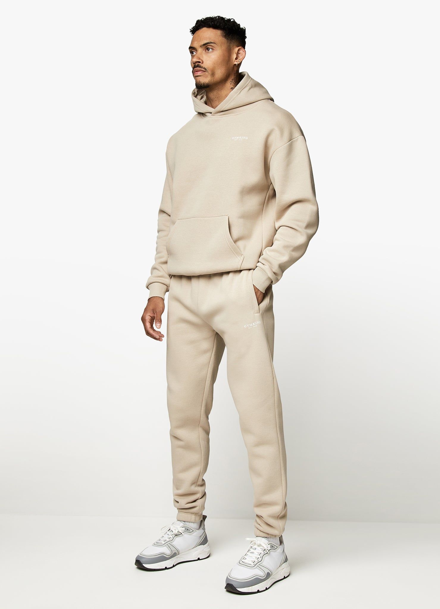 Gym King Established Tracksuit - Sandstone sold by The Gym King