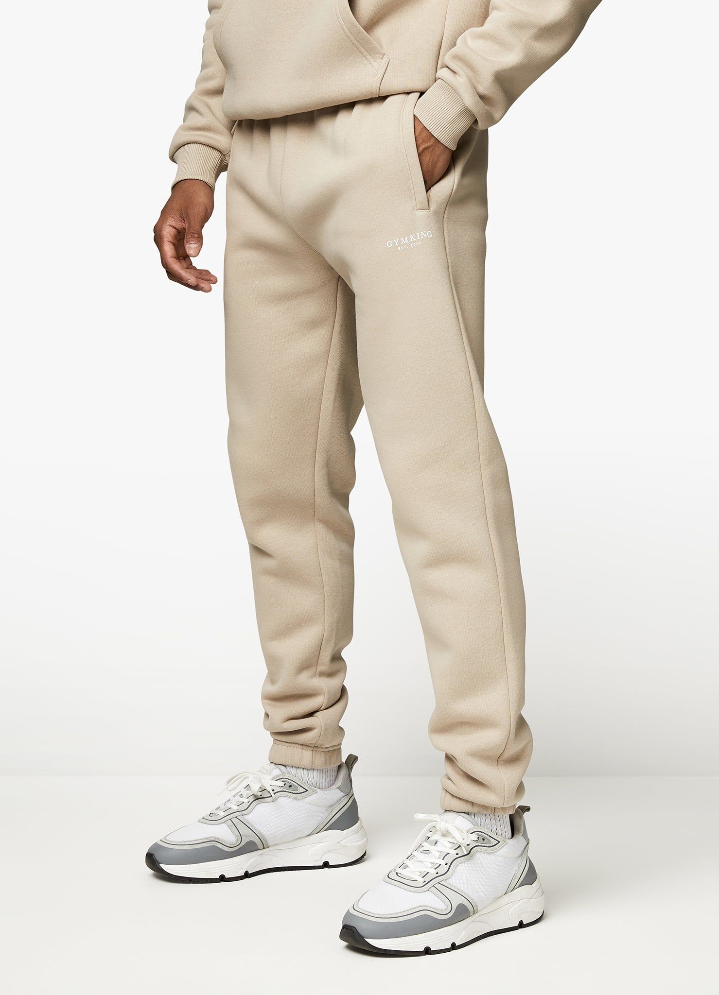 Gym King Established Tracksuit - Sandstone sold by The Gym King product image thumbnail 4