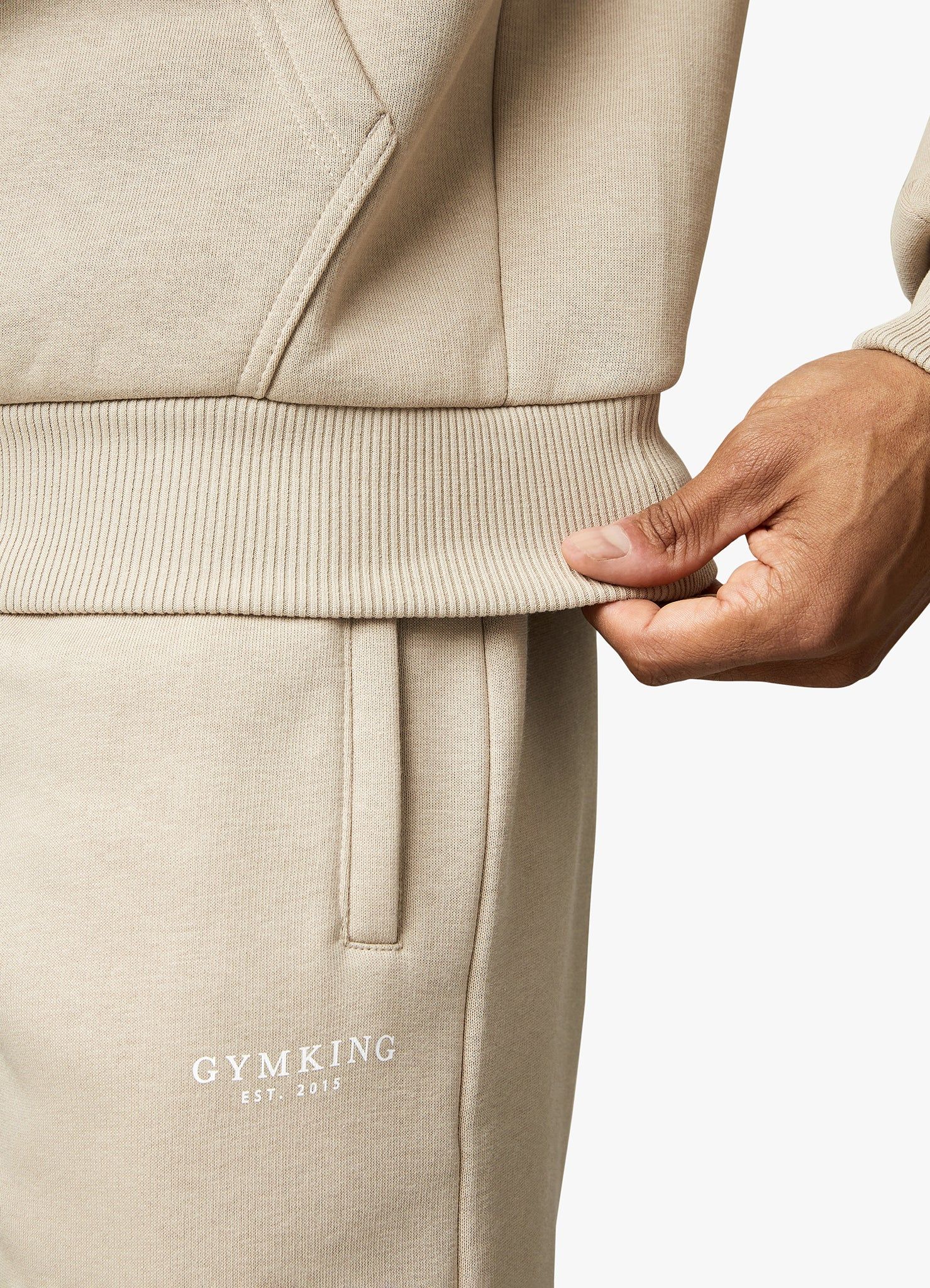 Gym King Established Tracksuit - Sandstone sold by The Gym King product image thumbnail 15