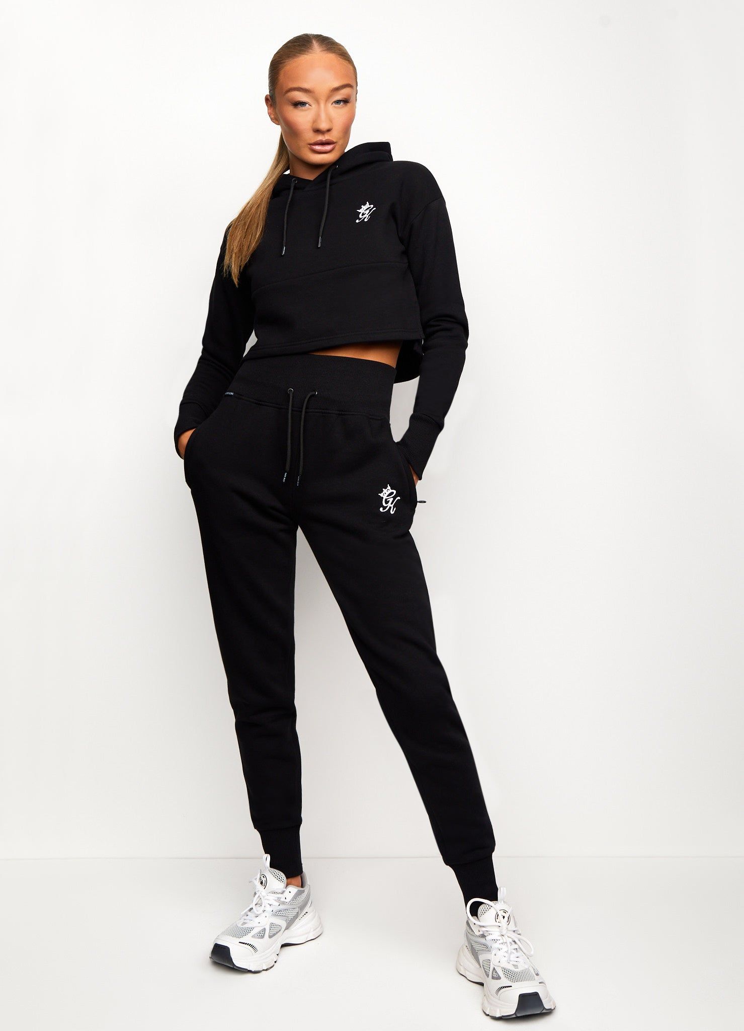 Gym King Core 365 Sky Crop Hood - Black sold by The Gym King product image thumbnail 2