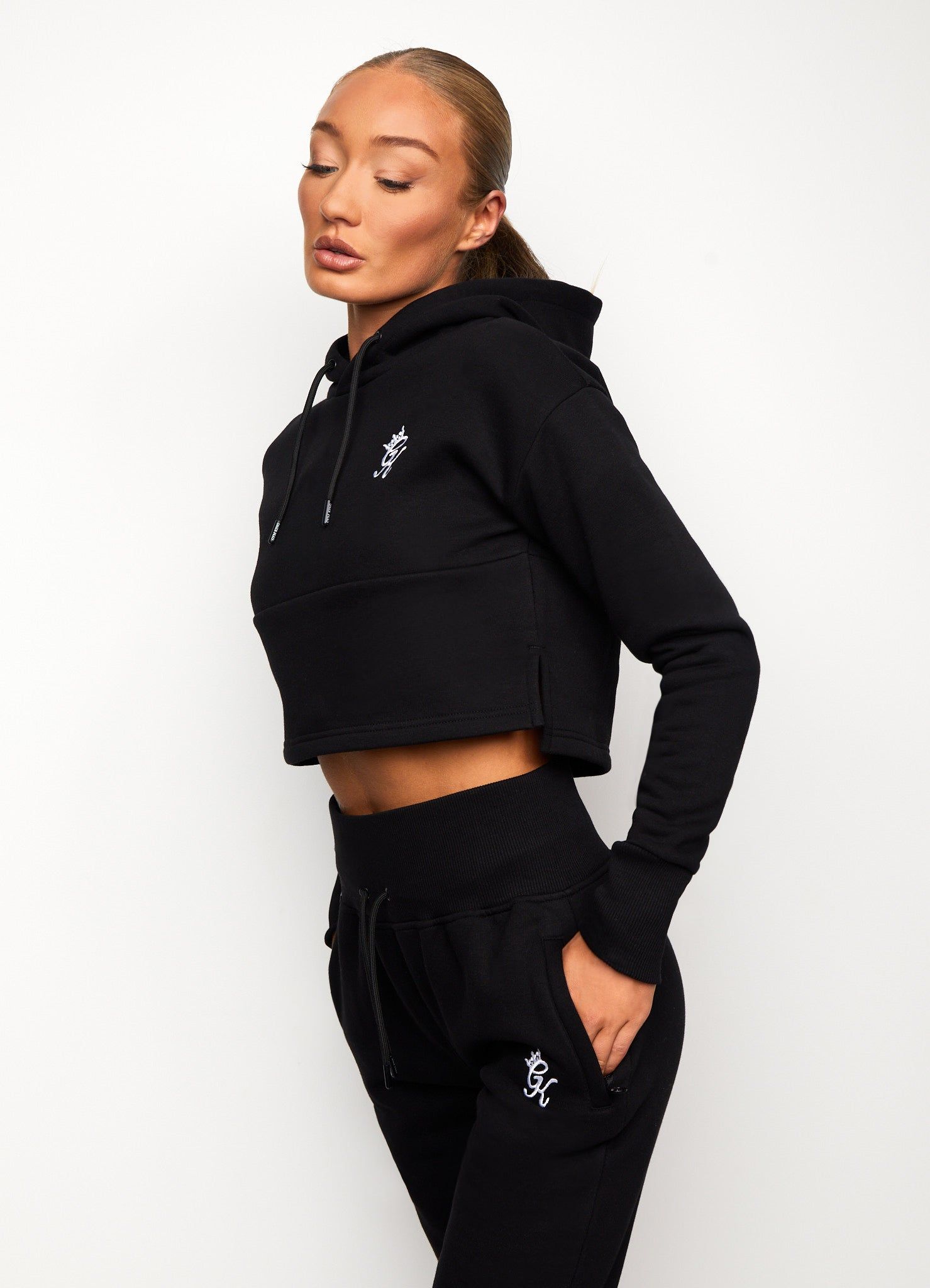 Gym King Core 365 Sky Crop Hood - Black sold by The Gym King product image thumbnail 5