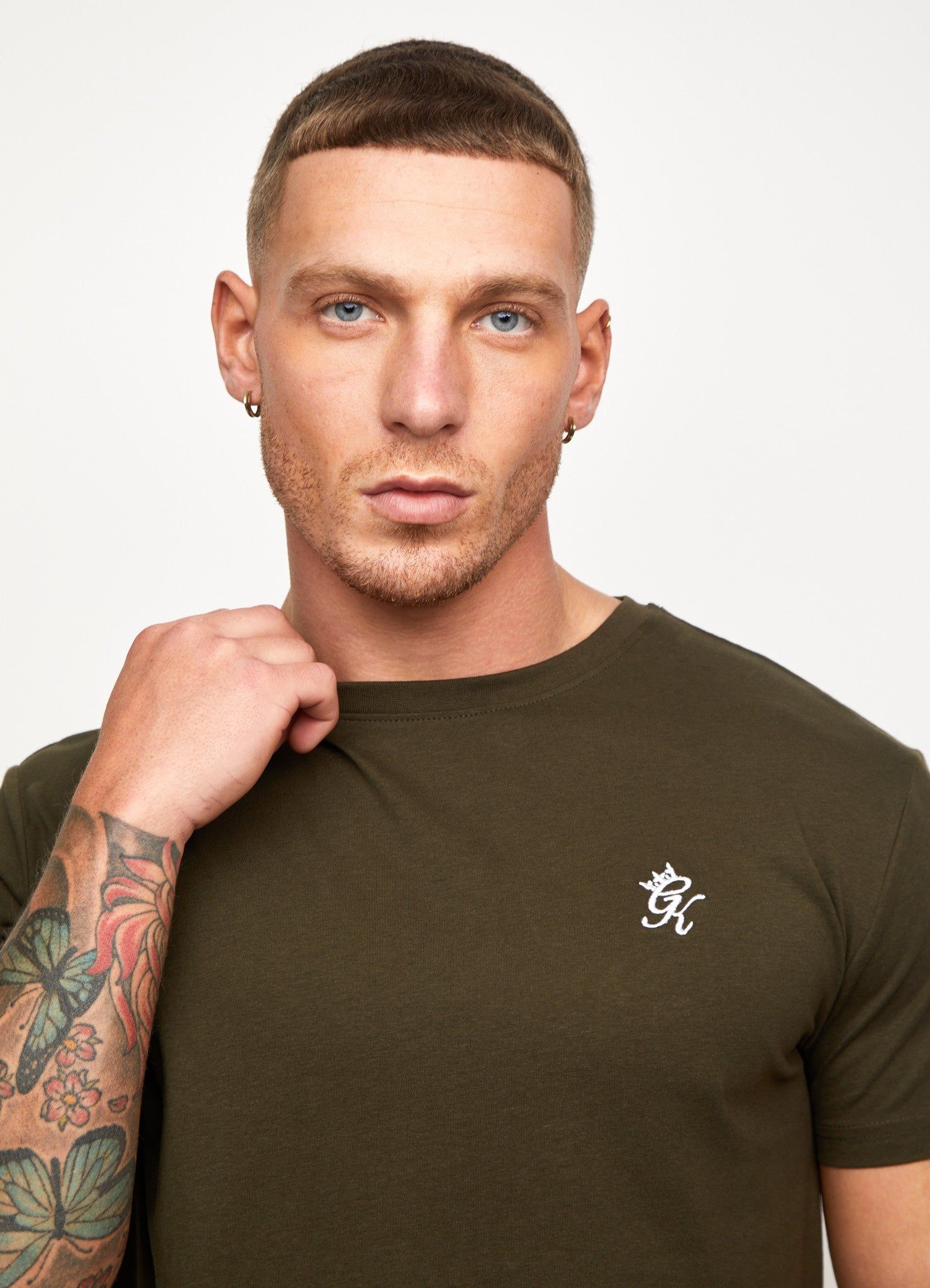 Gym King Essential T-Shirt - Khaki sold by The Gym King product image thumbnail 5