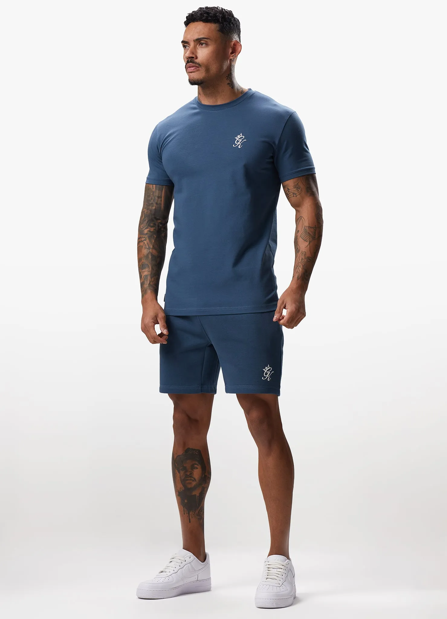 Gym King Fundamental Fleece Short - Twilight Blue sold by The Gym King product image thumbnail 5