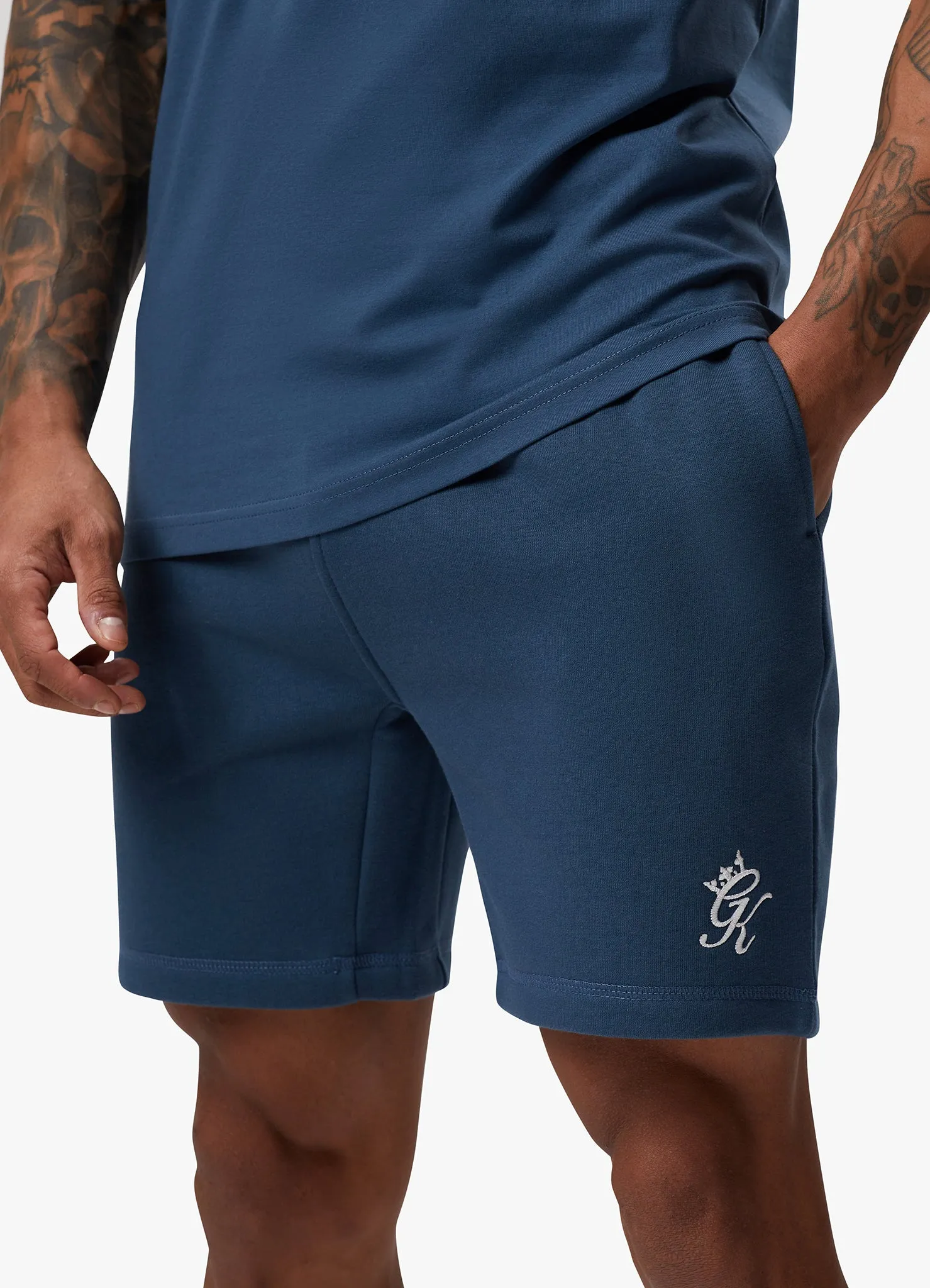 Gym King Fundamental Fleece Short - Twilight Blue sold by The Gym King product image thumbnail 4