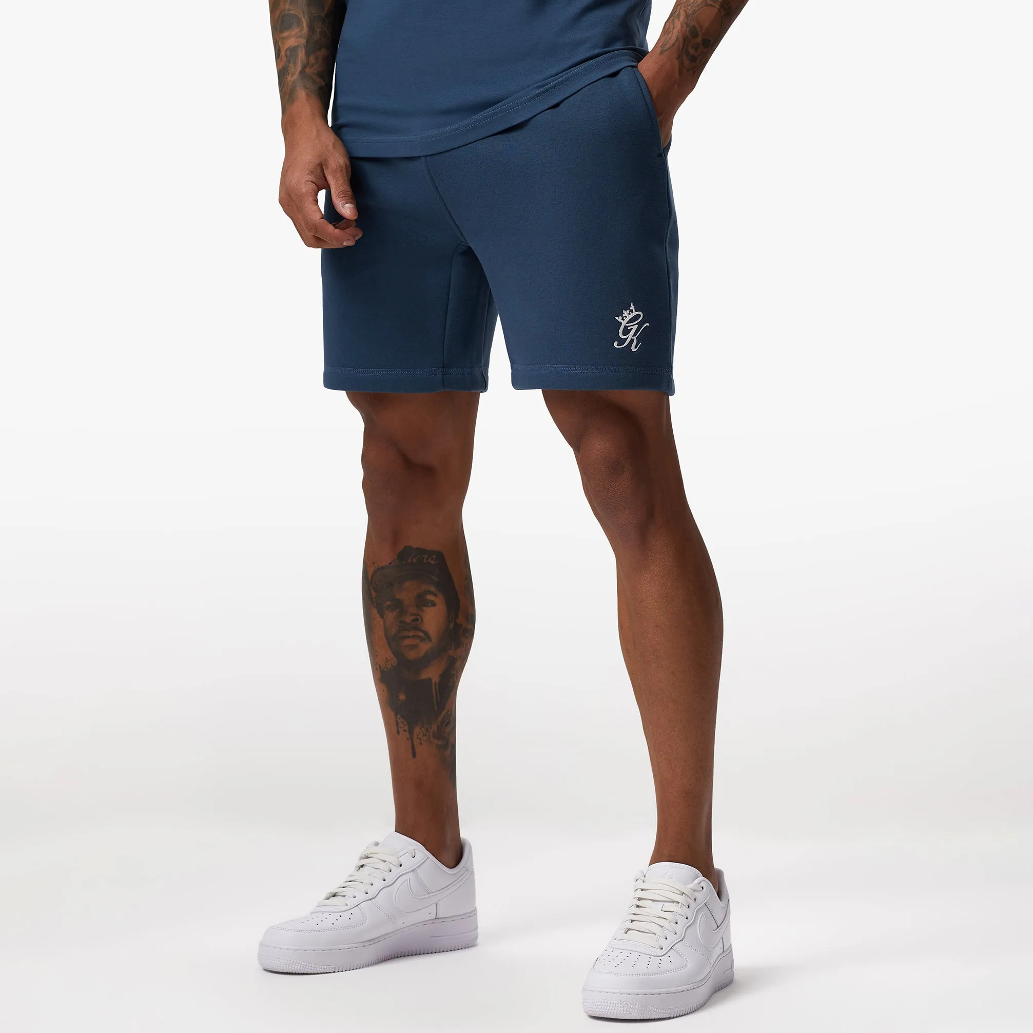 Gym King Fundamental Fleece Short - Twilight Blue sold by The Gym King product image thumbnail 2