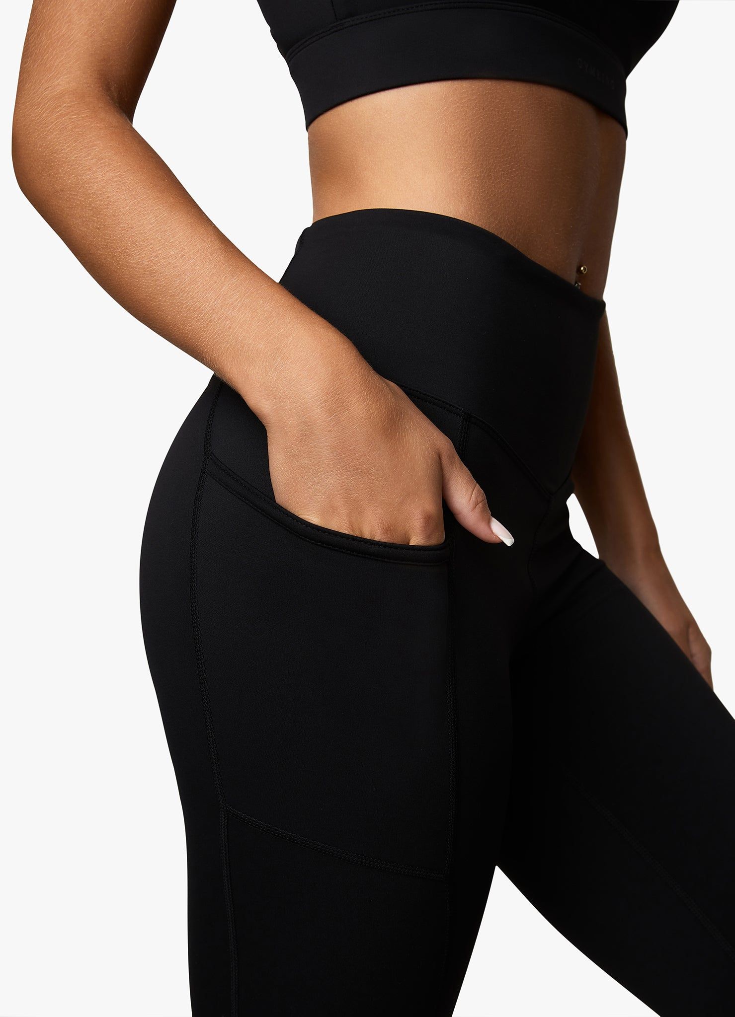 Gym King Incline Legging - Black sold by The Gym King product image thumbnail 4