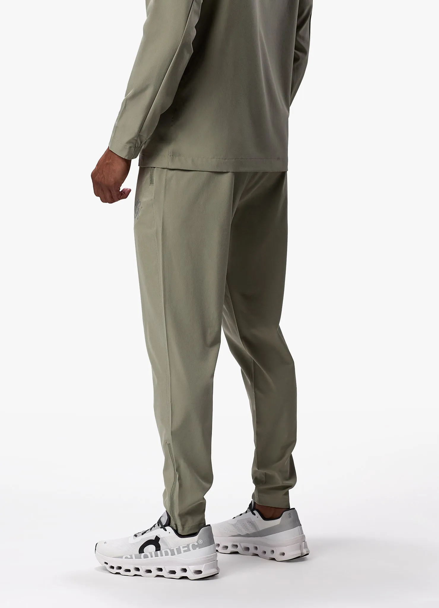 Gym King Flex Woven Tracksuit Bottom - Soft Khaki sold by The Gym King product image thumbnail 3