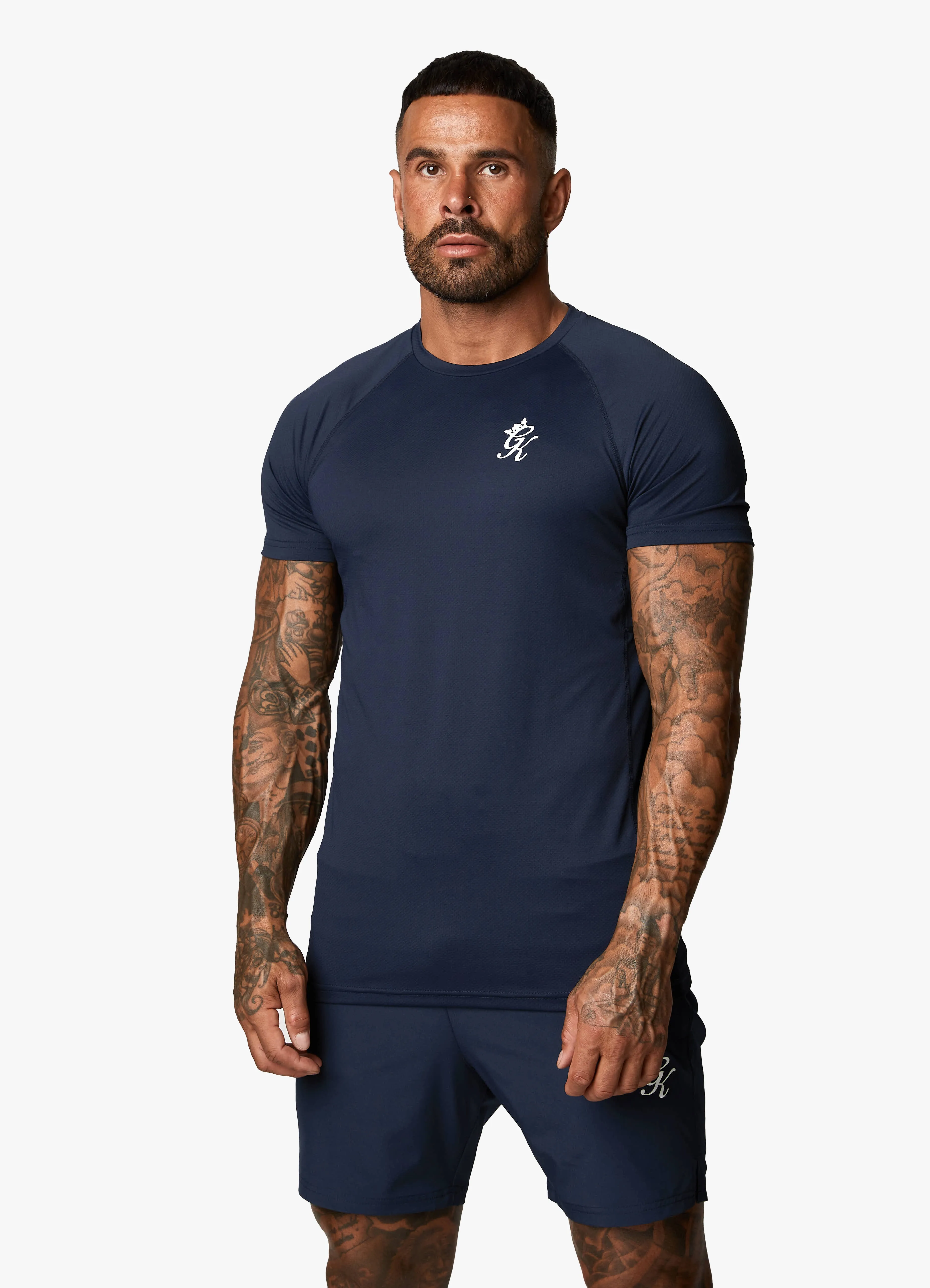 Gym King Energy Tee - Navy sold by The Gym King product image thumbnail 2