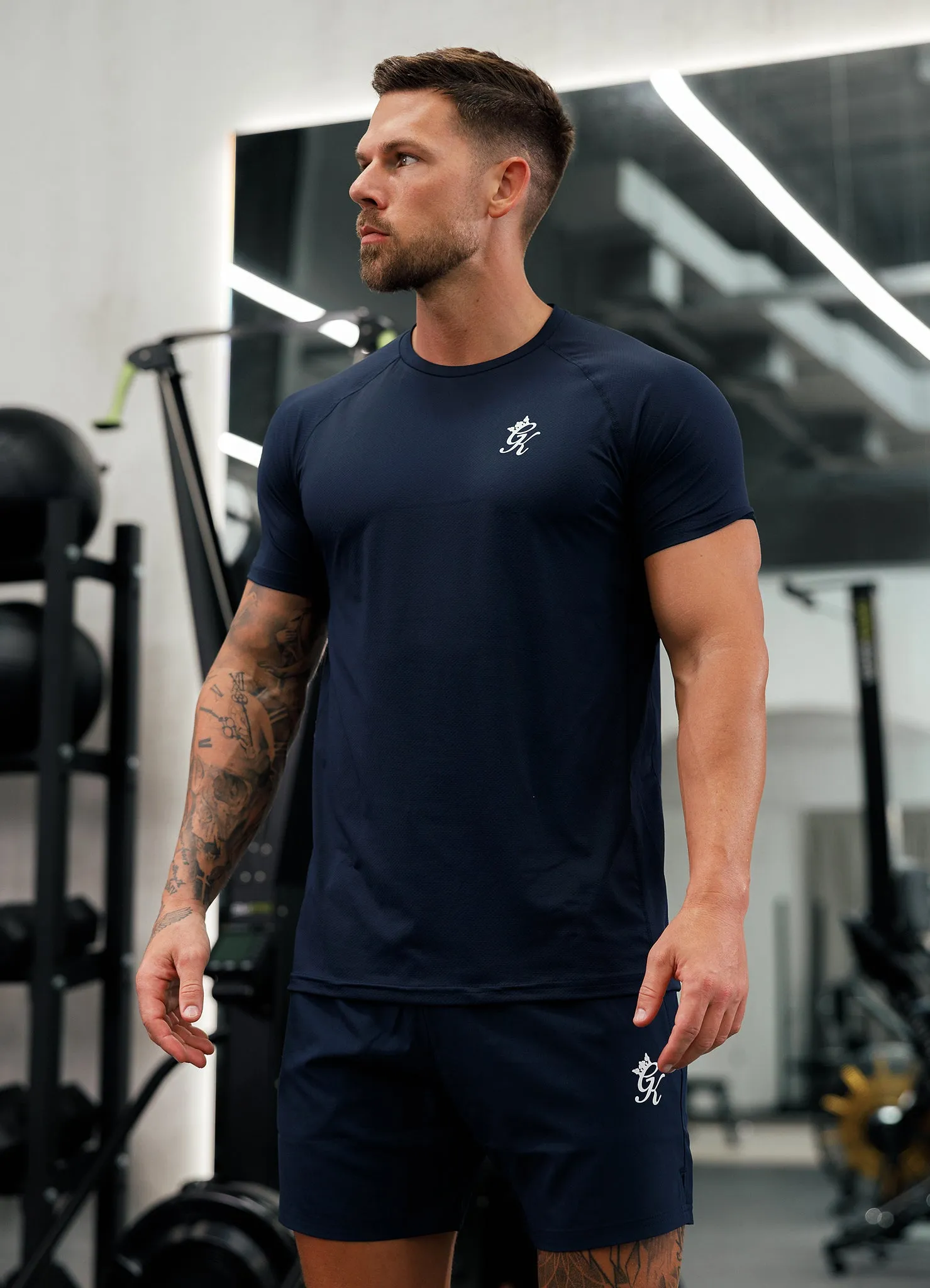 Gym King Energy Tee - Navy sold by The Gym King product image thumbnail 4