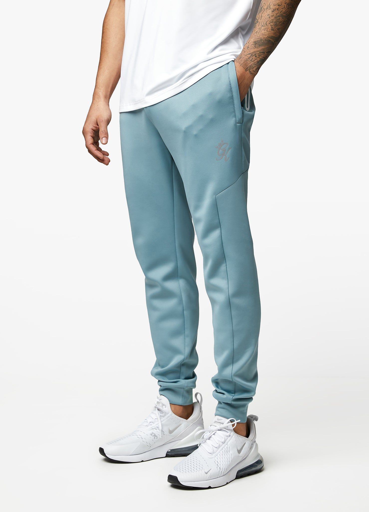 Gym King Flexi Tape Jogger - Smoke Blue sold by The Gym King