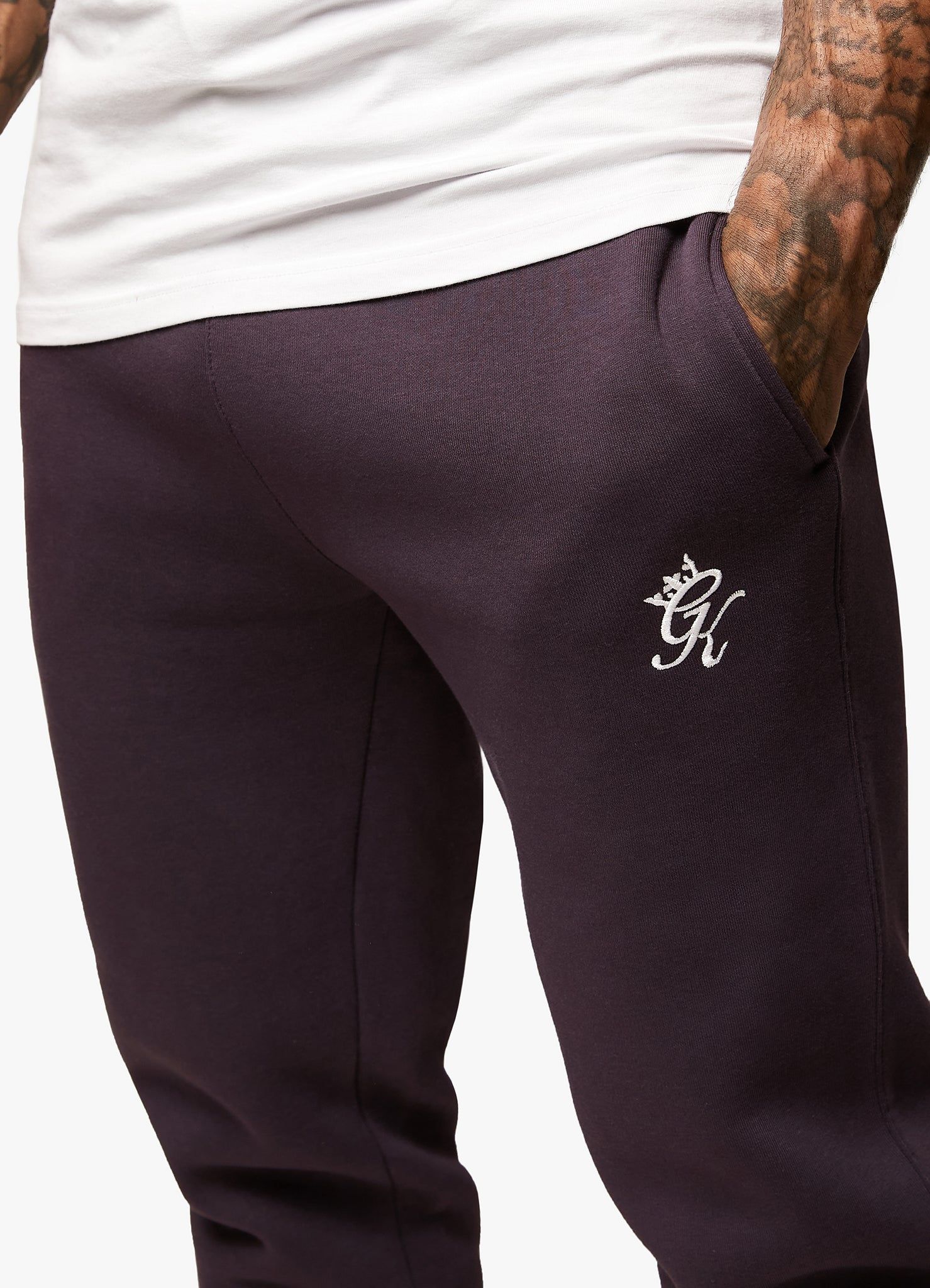 Gym King Fundamental Fleece Jogger - Plum sold by The Gym King product image thumbnail 4