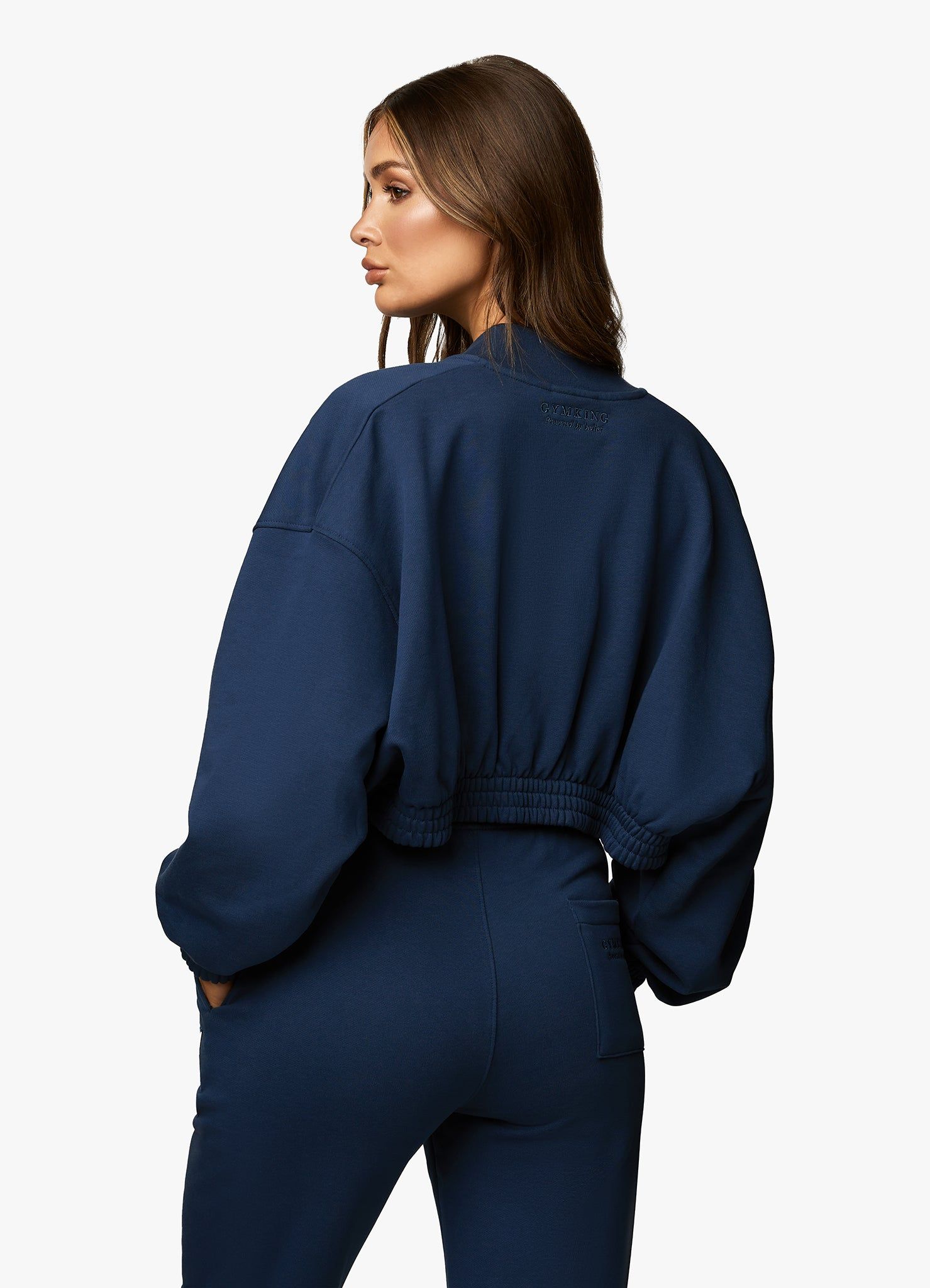 Gym King Varsity Tracksuit - Oxford Blue sold by The Gym King product image thumbnail 12