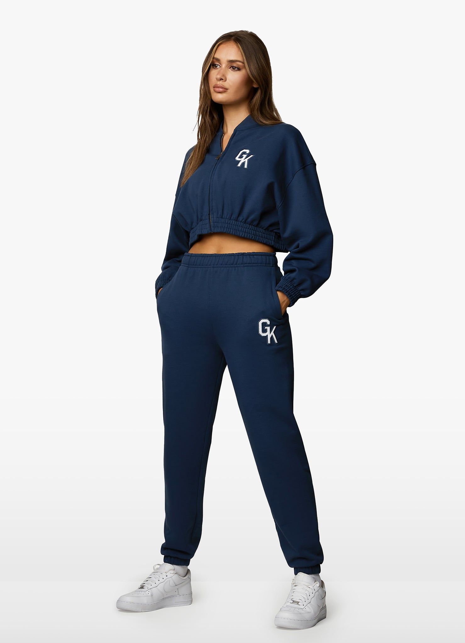 Gym King Varsity Tracksuit - Oxford Blue sold by The Gym King product image thumbnail 5