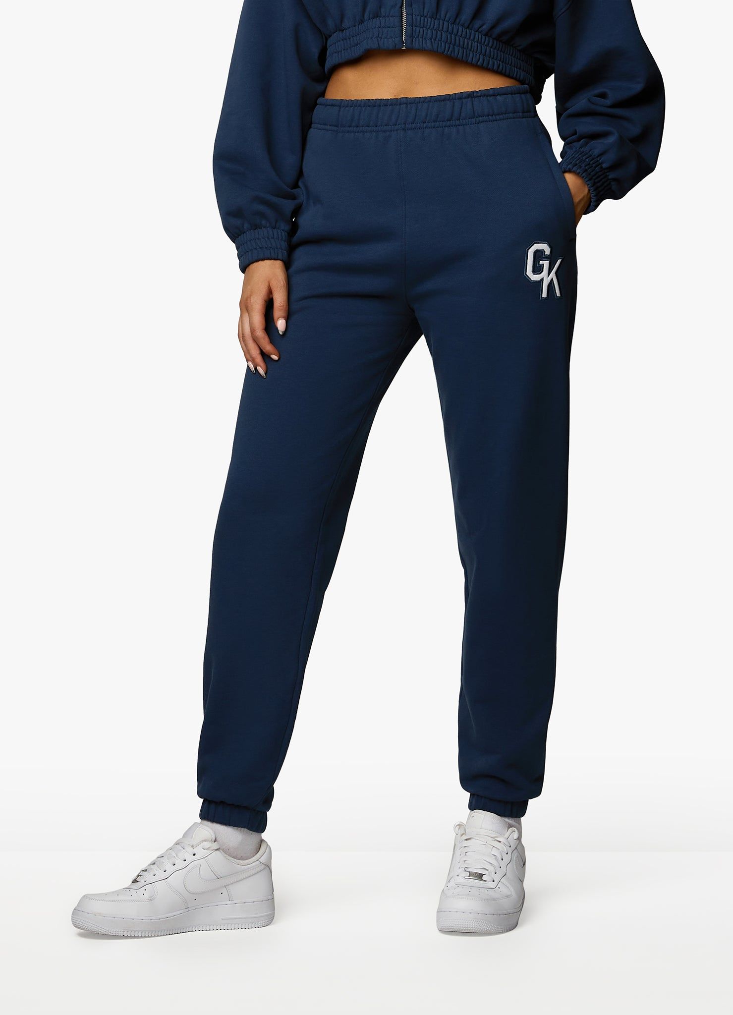 Gym King Varsity Tracksuit - Oxford Blue sold by The Gym King product image thumbnail 4