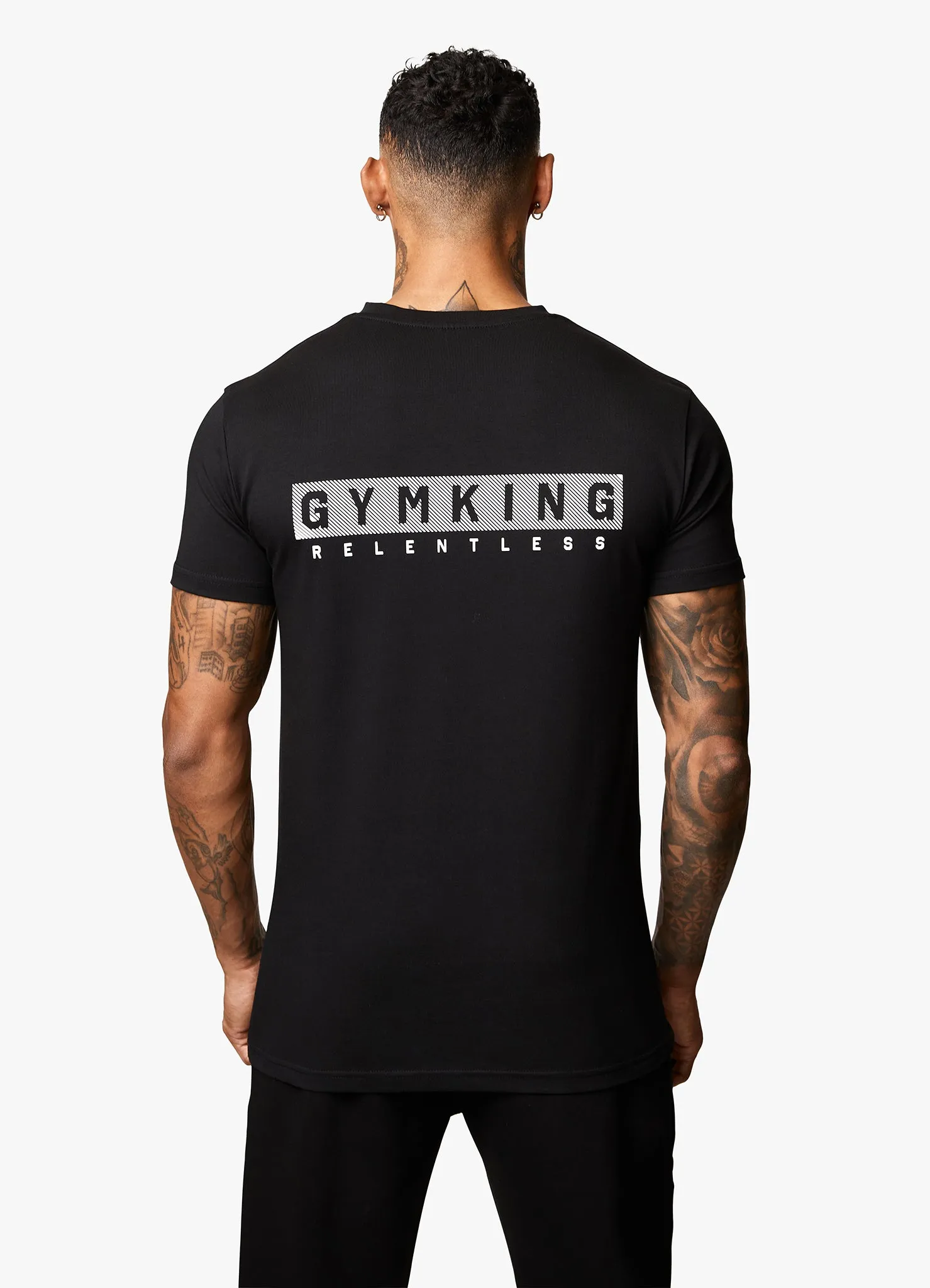 Gym King Relentless Tee - Black sold by The Gym King