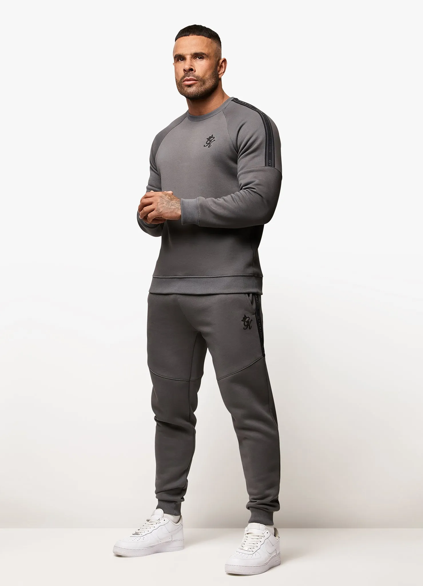 Gym King Premium Taped Jogger - Grey sold by The Gym King product image thumbnail 4