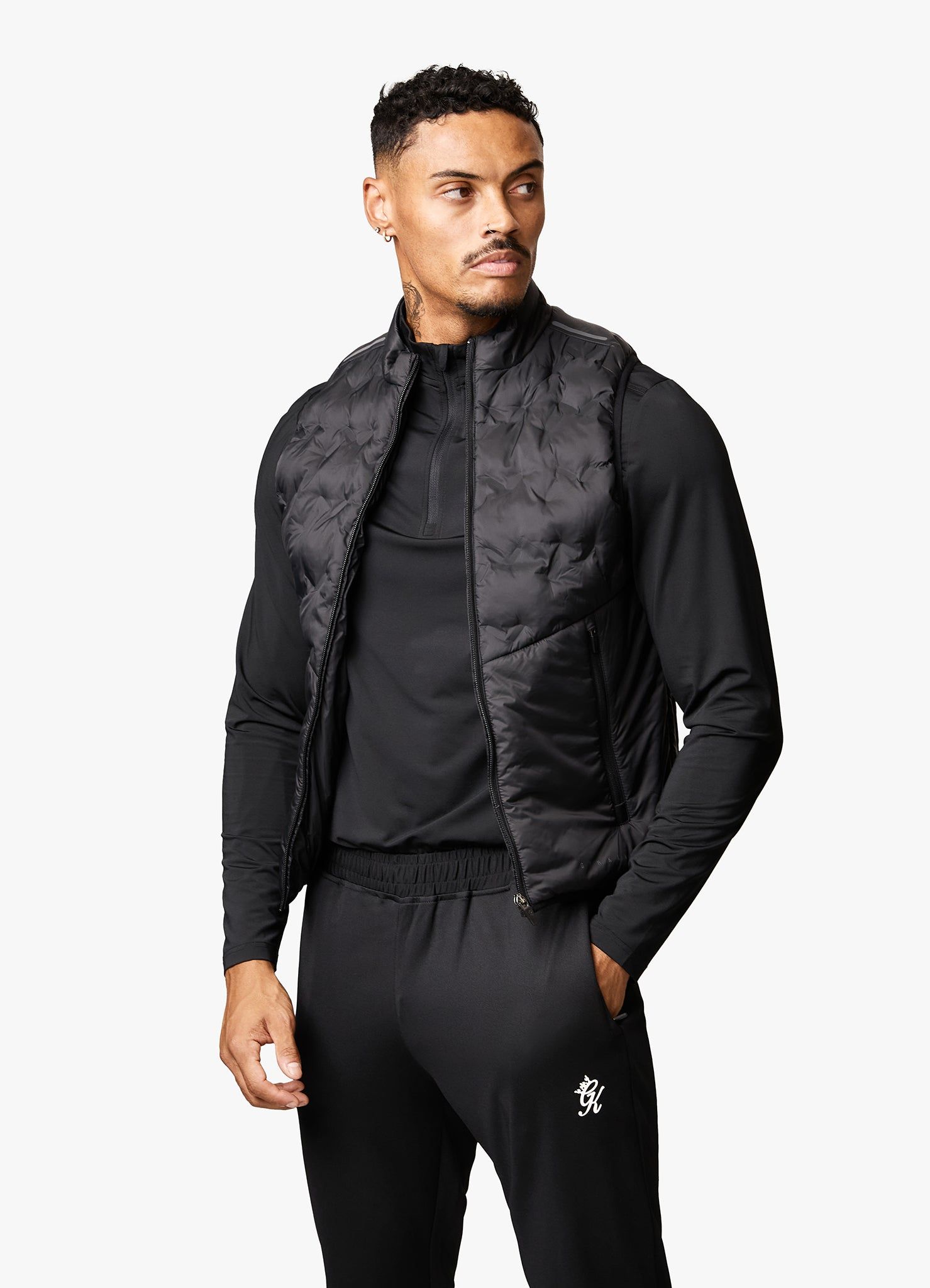 Gym King Heat Sealed Tech Gilet - Black sold by The Gym King product image thumbnail 4