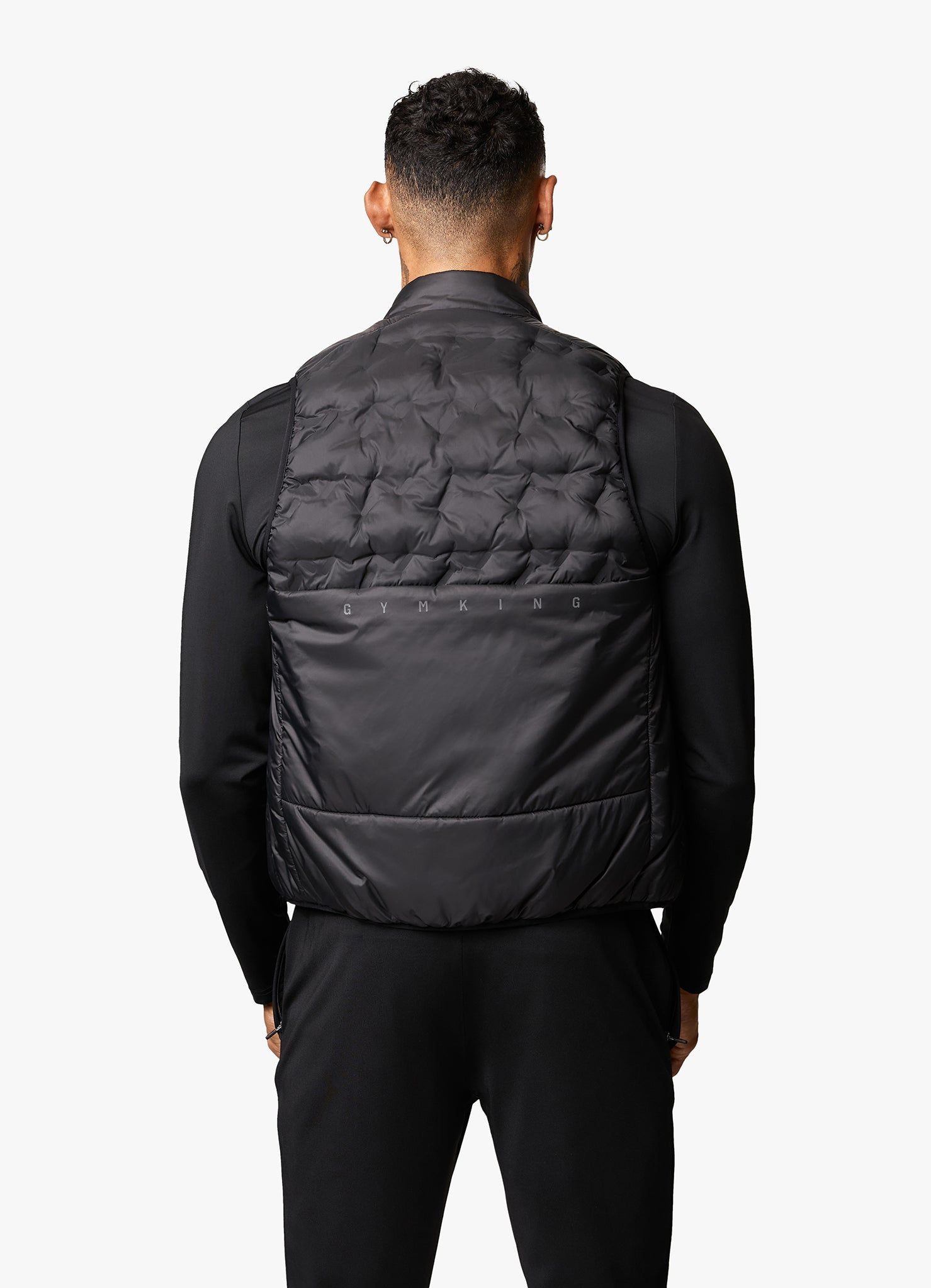 Gym King Heat Sealed Tech Gilet - Black sold by The Gym King product image thumbnail 5