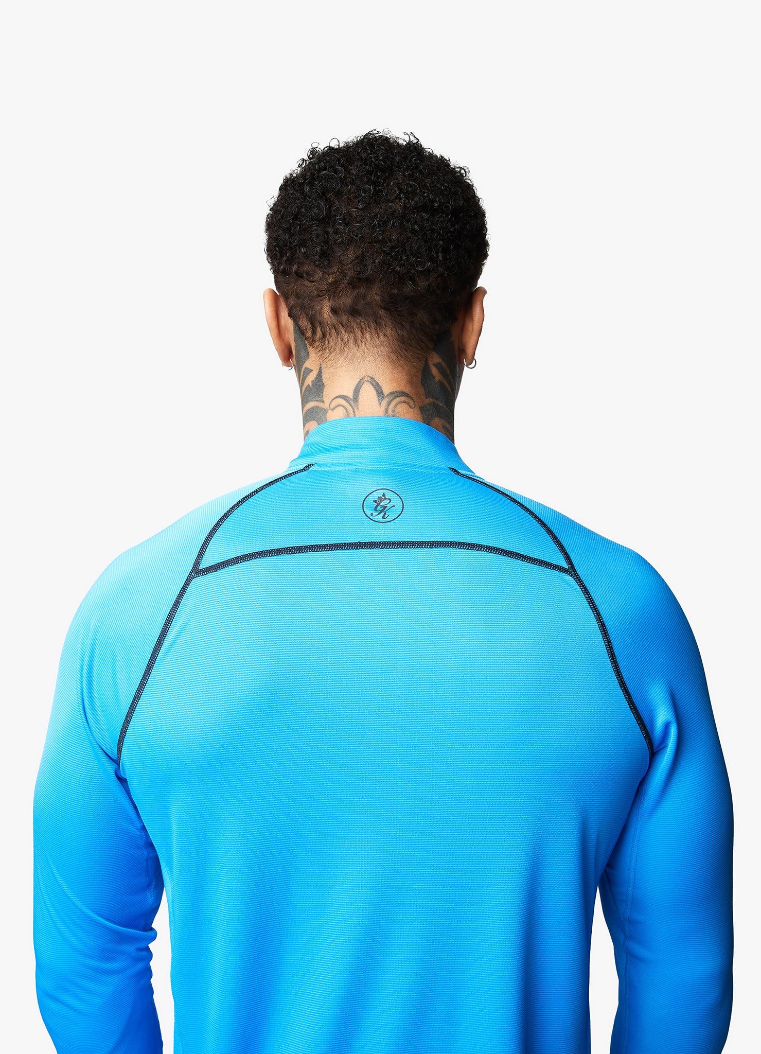 Gym King Motivate Stripe Funnel - French Blue sold by The Gym King product image thumbnail 6