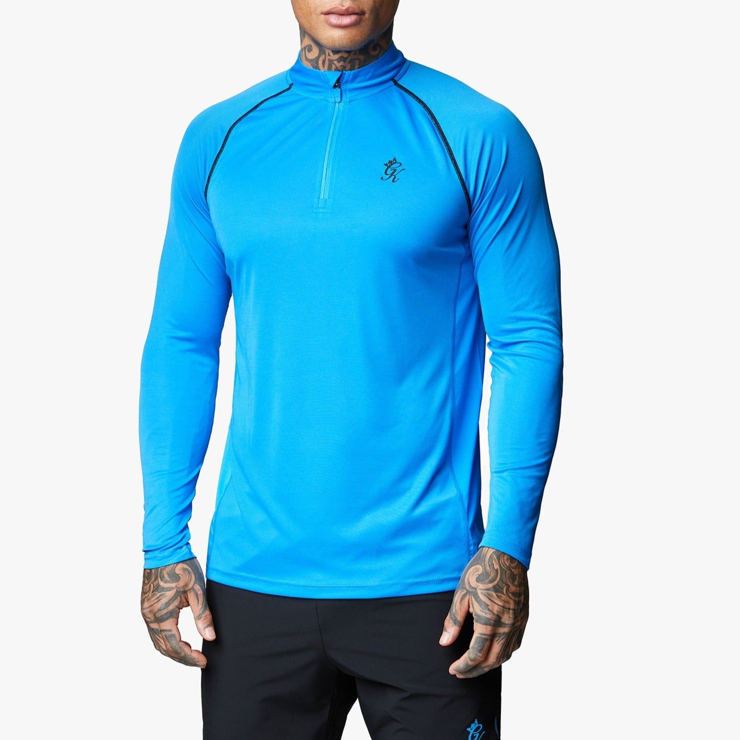 Gym King Motivate Stripe Funnel - French Blue sold by The Gym King product image thumbnail 2