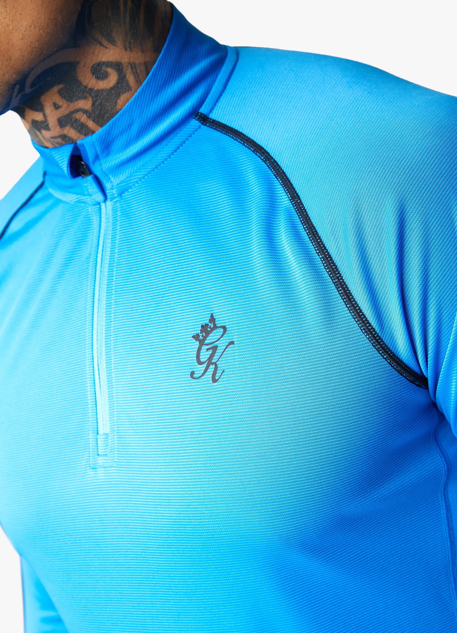 Gym King Motivate Stripe Funnel - French Blue sold by The Gym King product image thumbnail 4