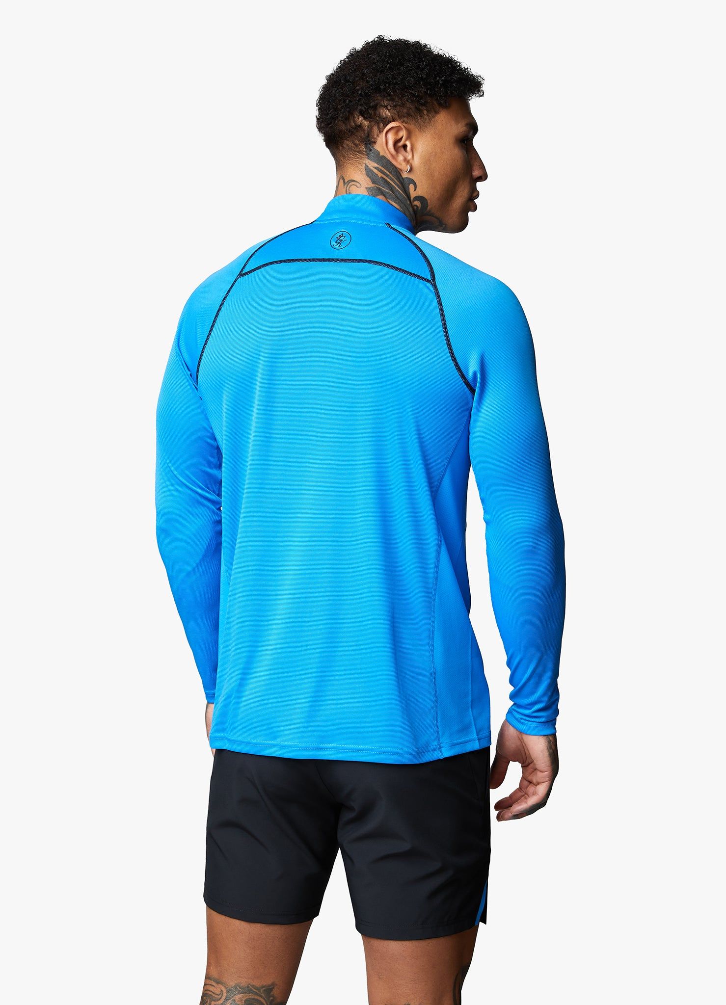 Gym King Motivate Stripe Funnel - French Blue sold by The Gym King product image thumbnail 3