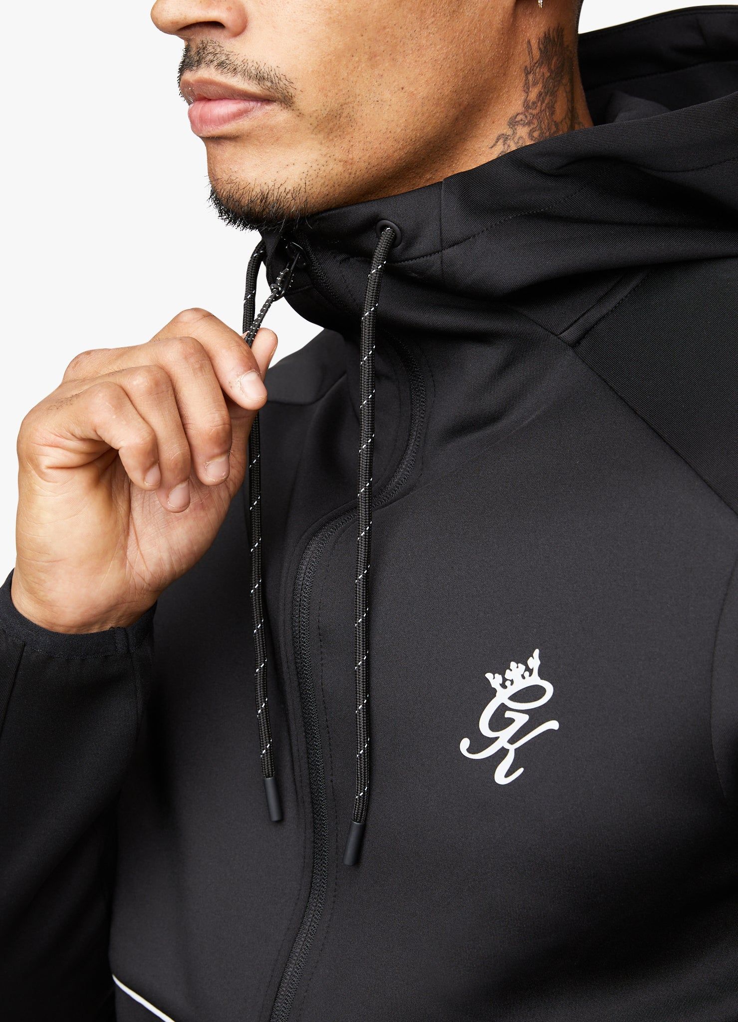 Gym King Reflect Poly Hood - Black/Silver sold by The Gym King product image thumbnail 4