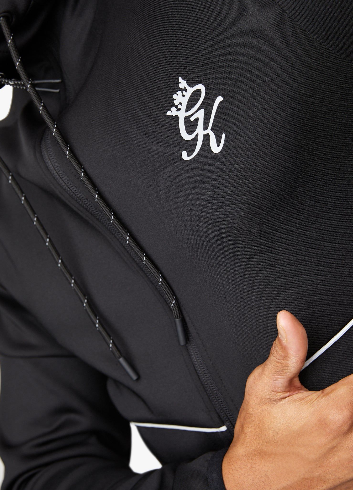Gym King Reflect Poly Hood - Black/Silver sold by The Gym King product image thumbnail 7