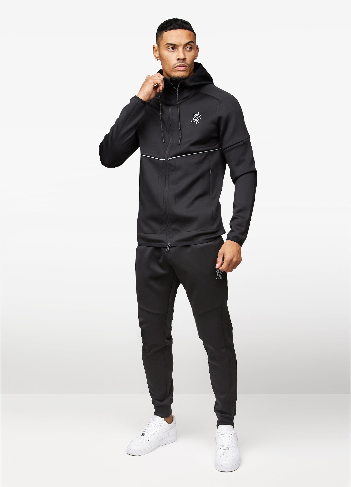 Gym King Reflect Poly Hood - Black/Silver sold by The Gym King product image thumbnail 6