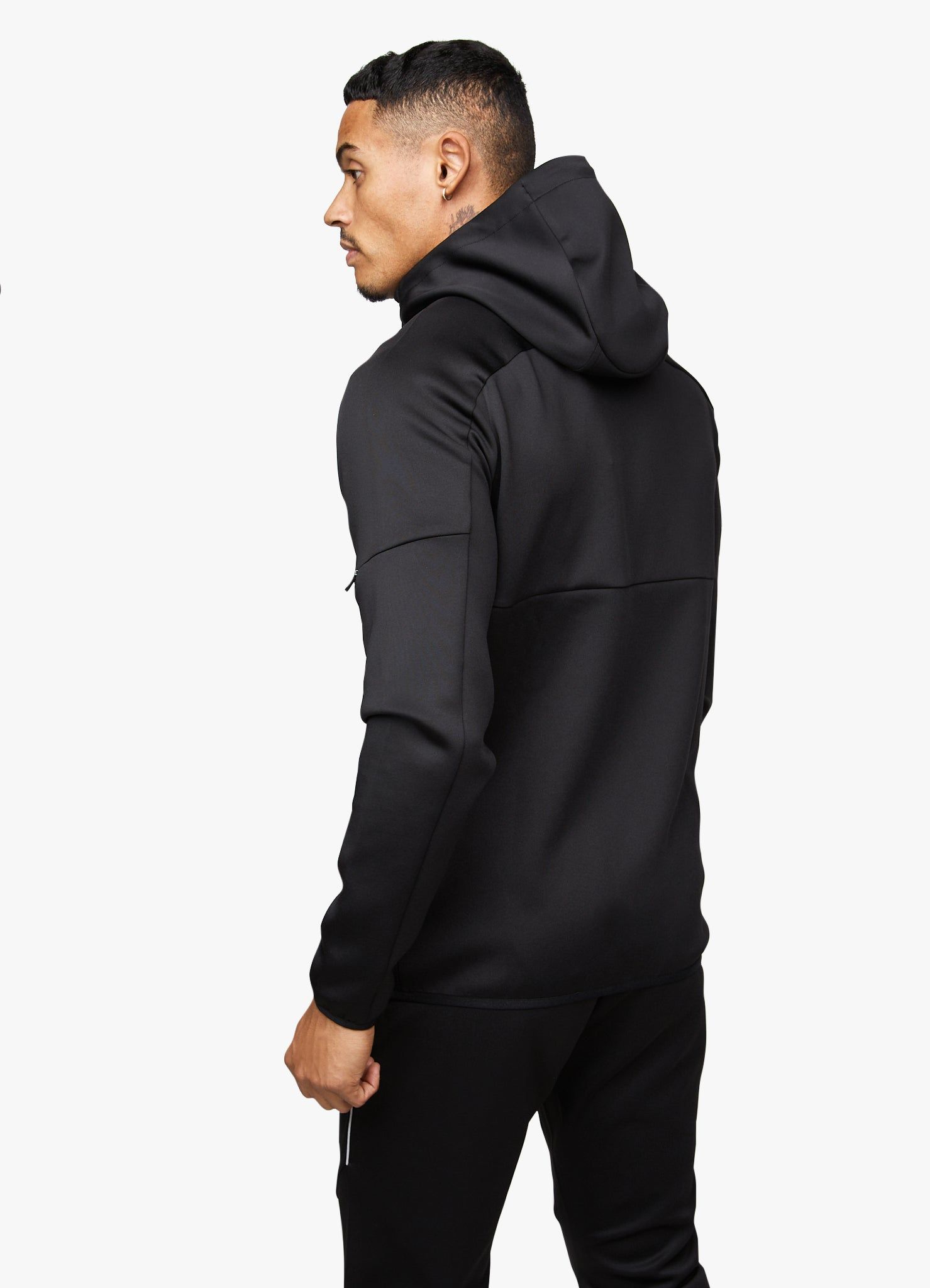 Gym King Reflect Poly Hood - Black/Silver sold by The Gym King product image thumbnail 5