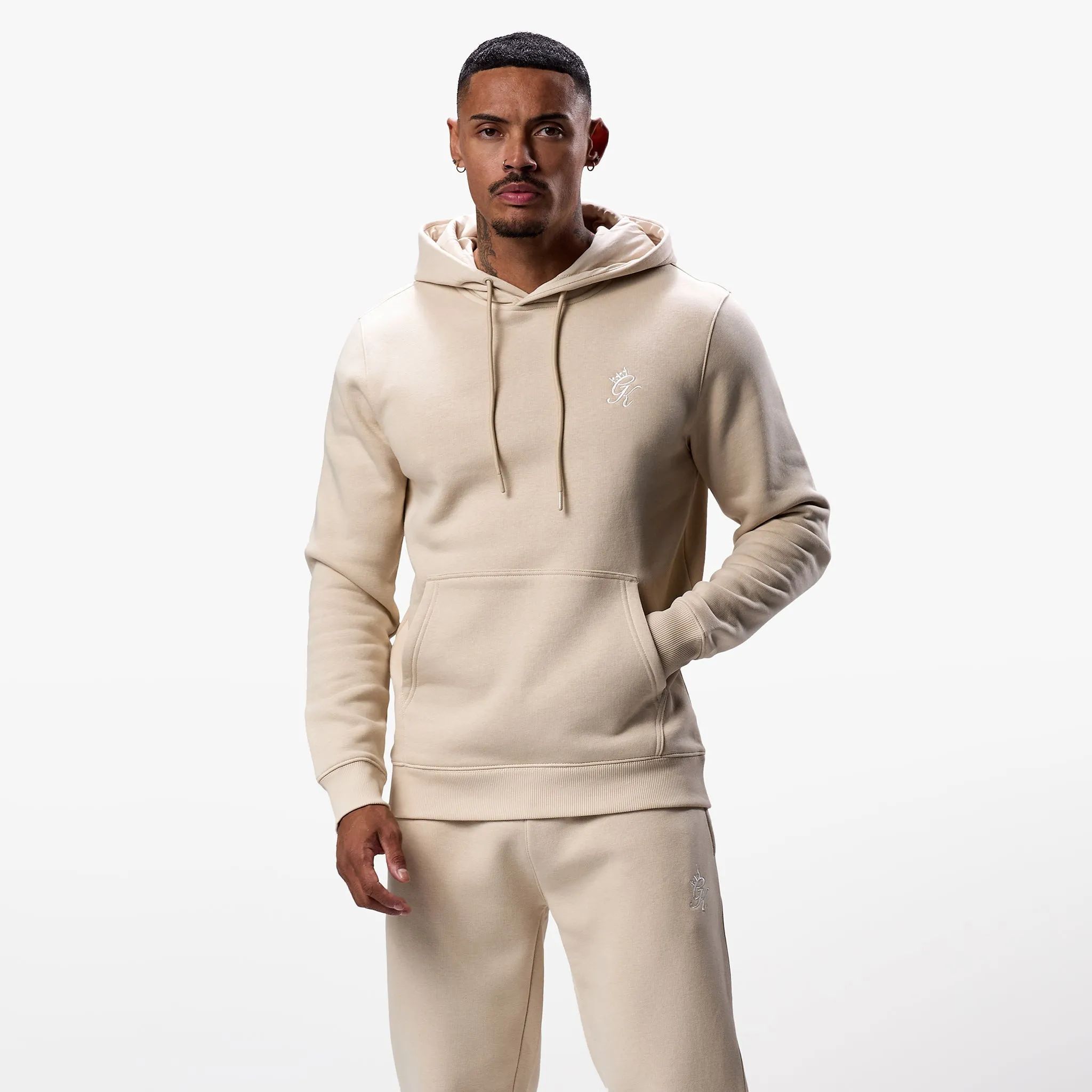 Gym King Fundamental Fleece Hood - Light Sand sold by The Gym King product image thumbnail 2