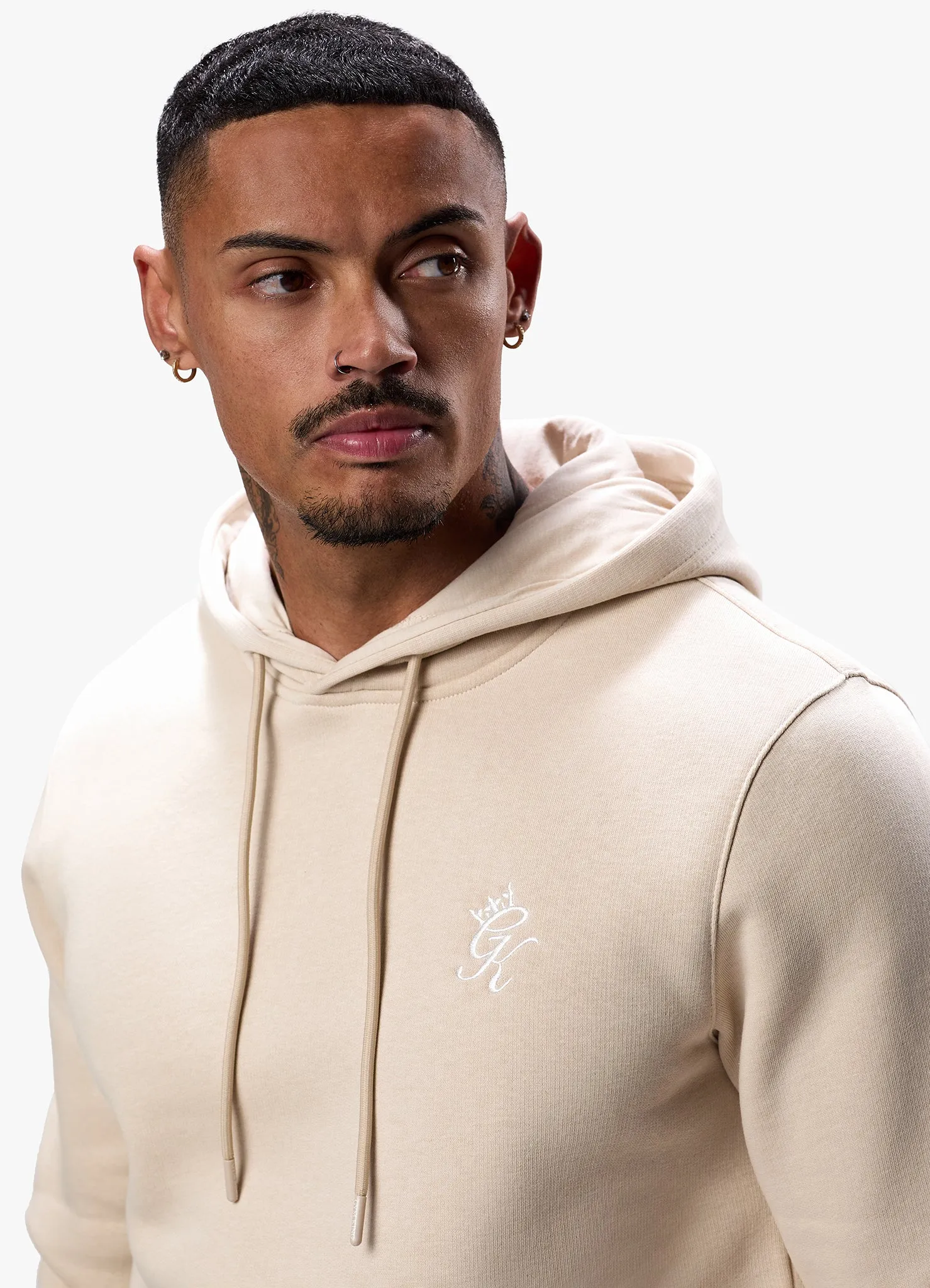 Gym King Fundamental Fleece Hood - Light Sand sold by The Gym King product image thumbnail 4