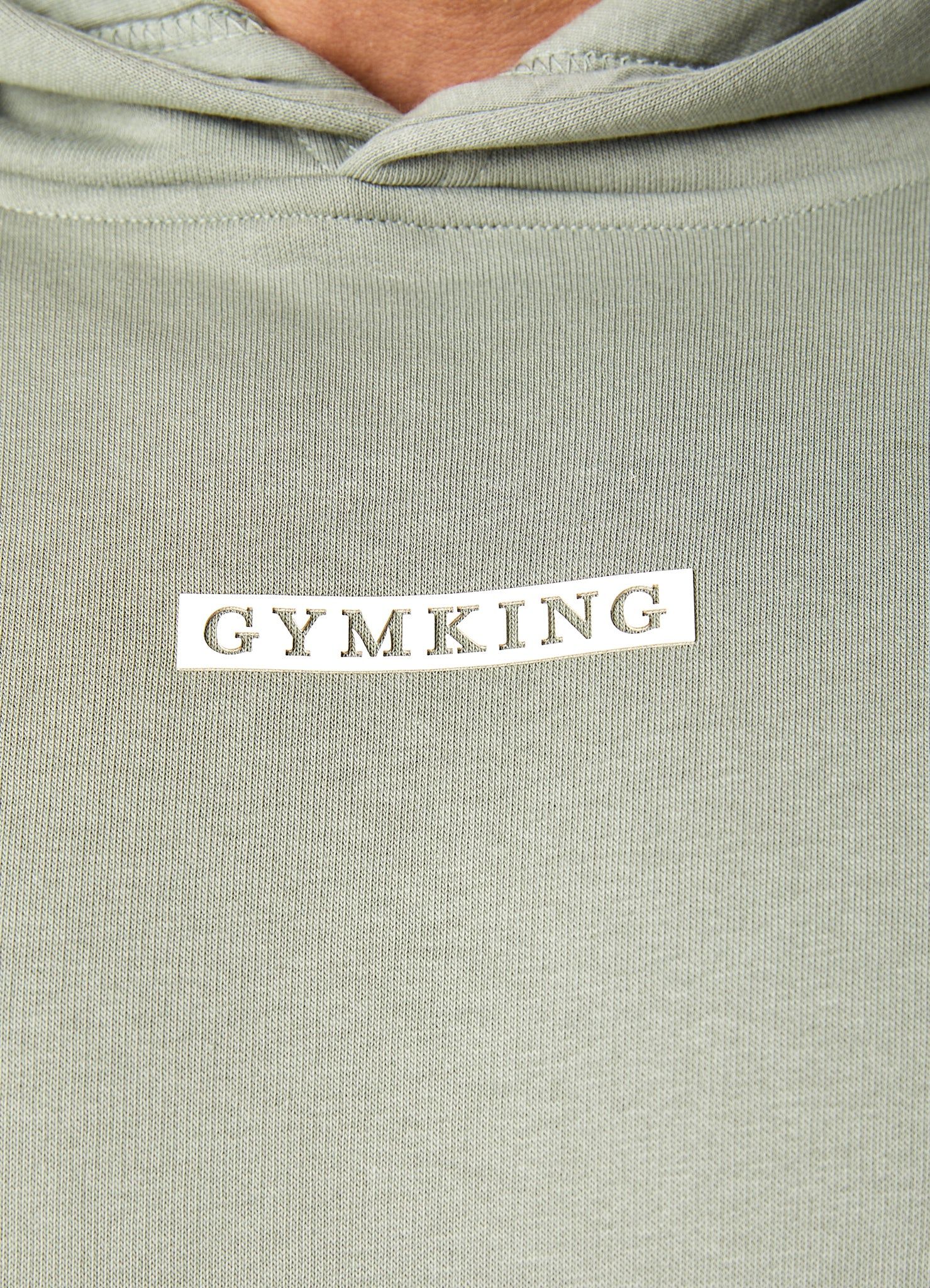 Gym King Box Logo Tracksuit - Soft Khaki sold by The Gym King product image thumbnail 6