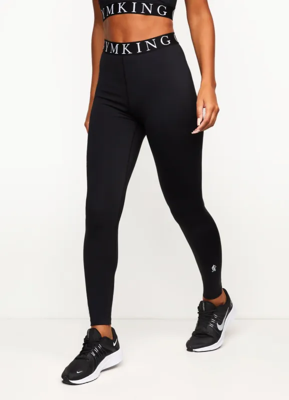 Gym King Impact Leggings - Black sold by The Gym King